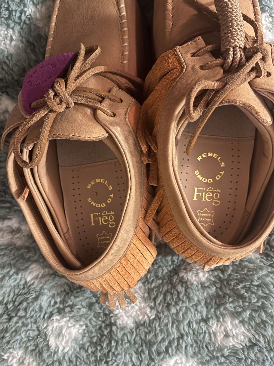 Clarks × Designer × Ronnie Fieg Clarks x Ronnie Fieg Fringle Moccasin Moc Indian mule clog Size US 11 / EU 44 - 5 Thumbnail