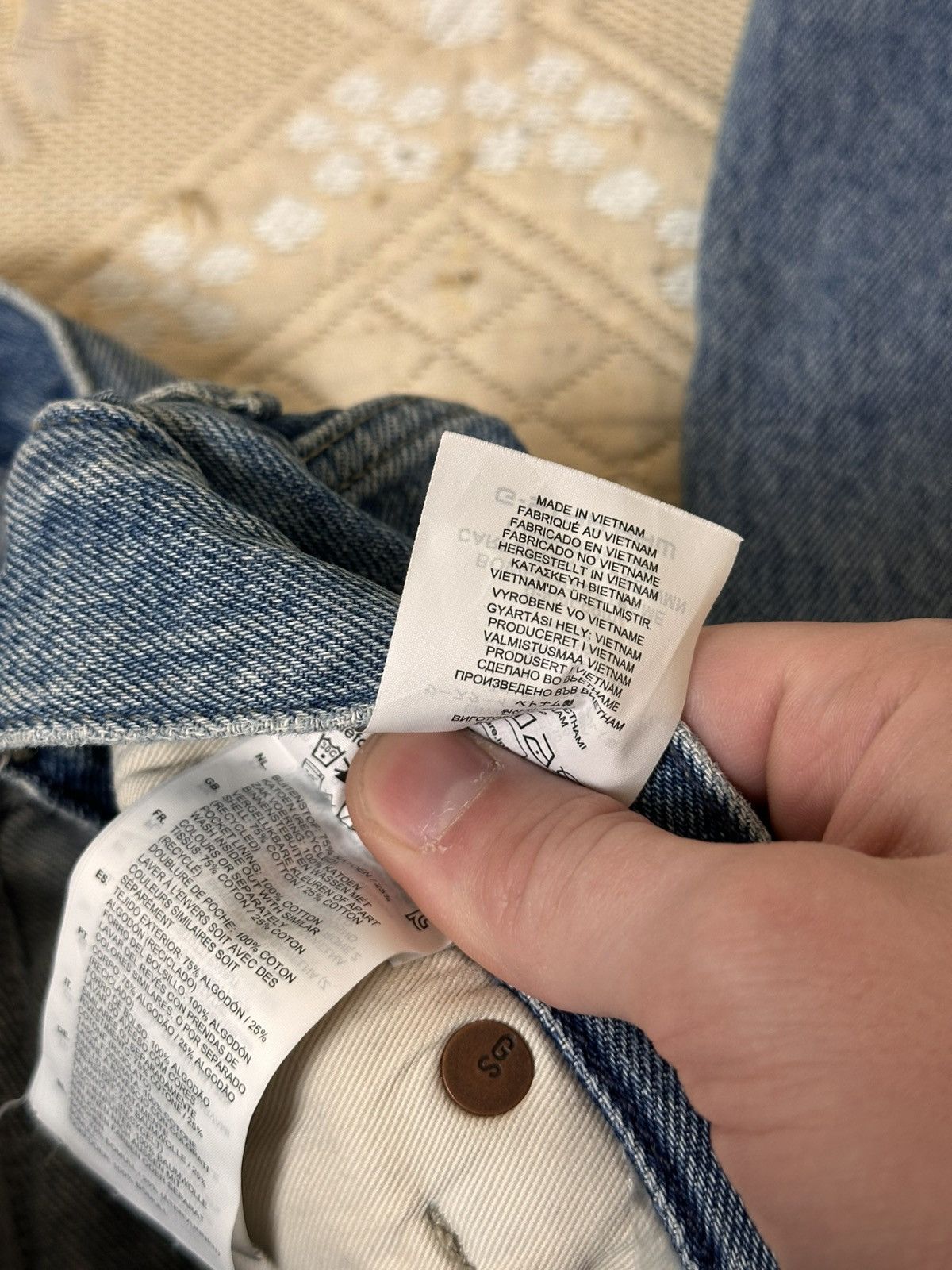 G-Star 🔥 G-Star Bowey 3D Extreme Carpenter Loose Baggy Denim Pants Size 26" / US 2 / IT 38 - 9 Thumbnail