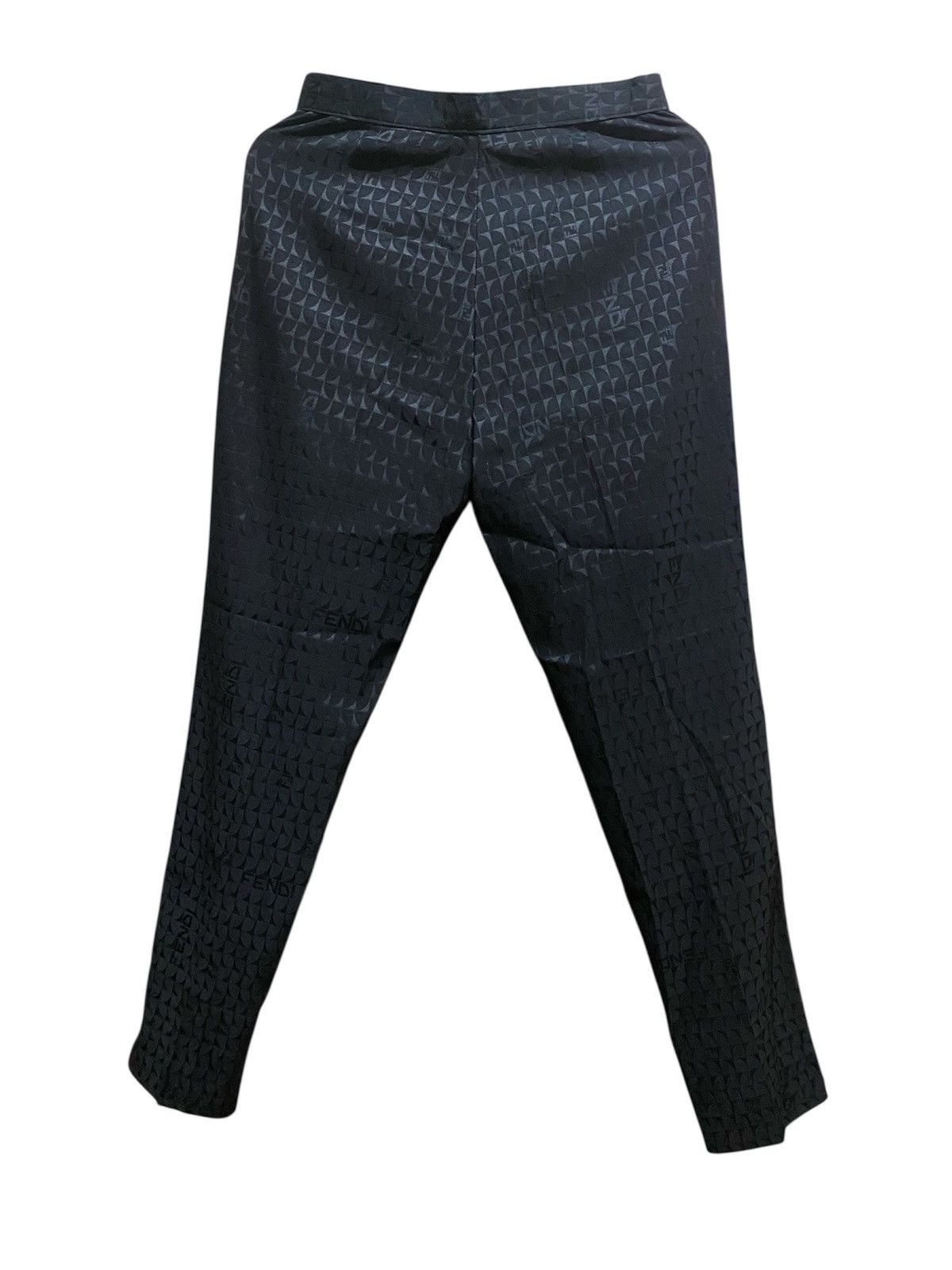 Fendi × Vintage Fendi Fullprint FF Monogram Logo Pants Size 27" / US 4 / IT 40 - 2 Thumbnail