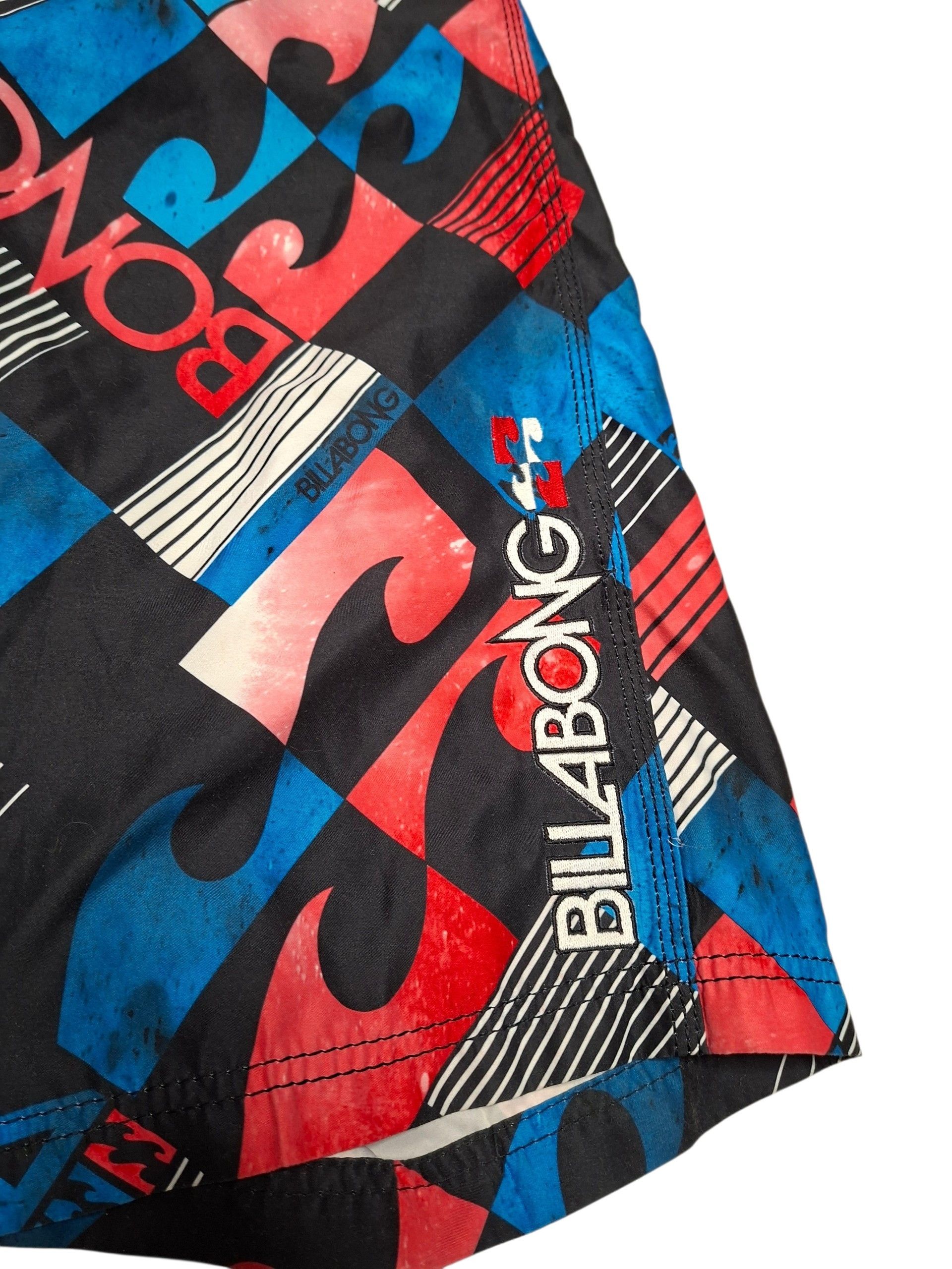 Billabong BILLABONG VINTAGE MONOGRAM SURF STYLE SHORTS Size US 33 - 2 Thumbnail