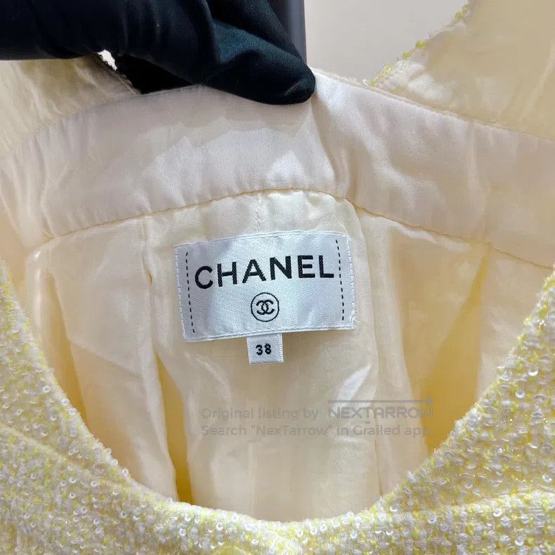 Chanel Chanel Show style beach series sequin crystal button tweed Size XS / US 0-2 / IT 36-38 - 4 Thumbnail