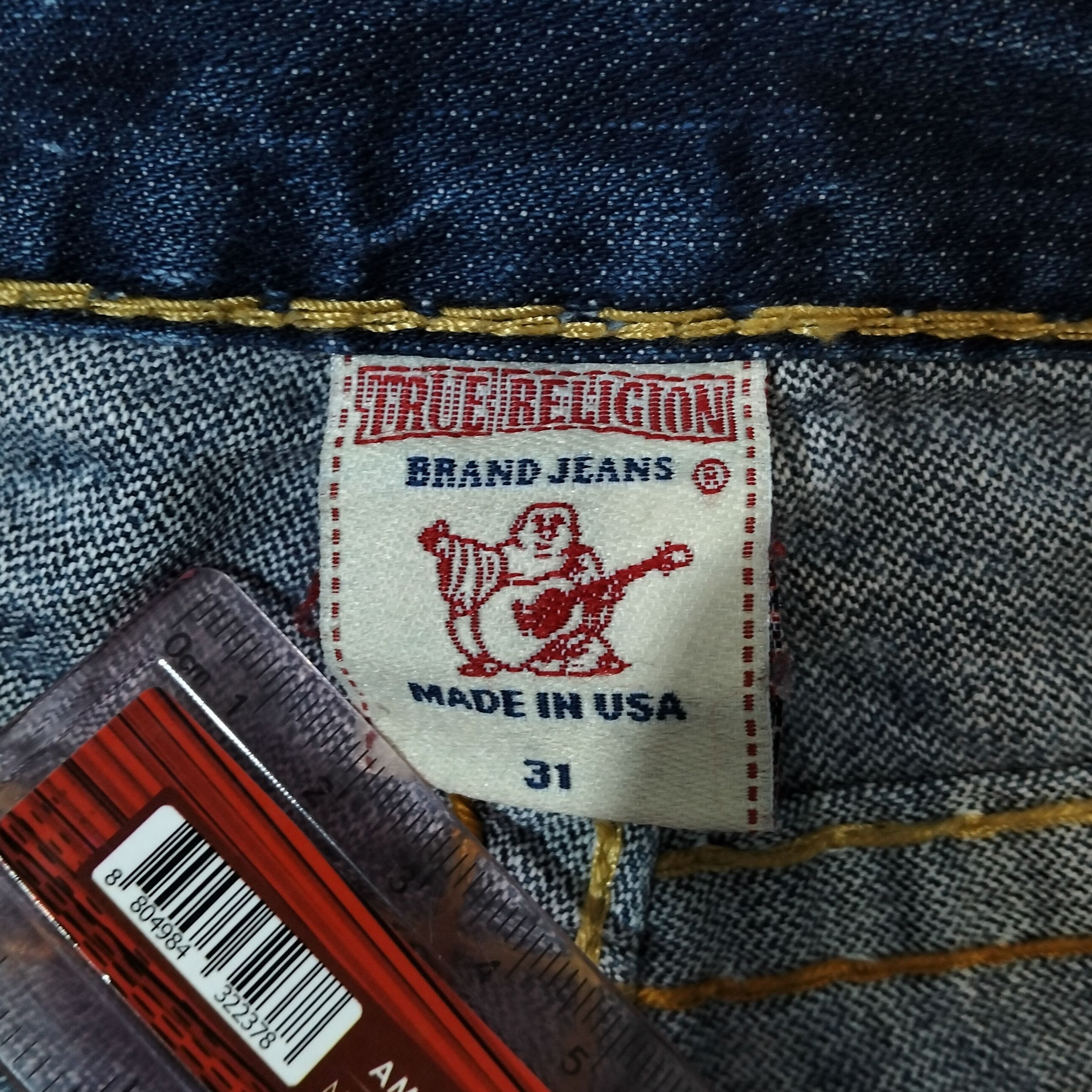 True Religion 🔥 True Religion Joey Super T Distressed Denim - Made in USA Size US 32 / EU 48 - 10 Thumbnail