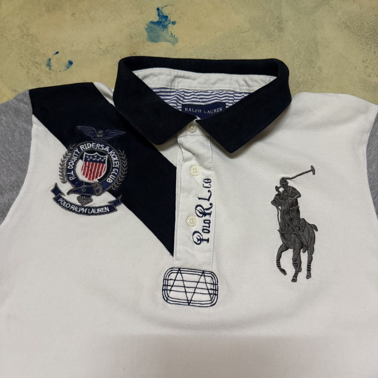 Polo Ralph Lauren Polo Ralph Lauren Big Logo Polo Shirt Size US M / EU 48-50 / 2 - 2 Thumbnail