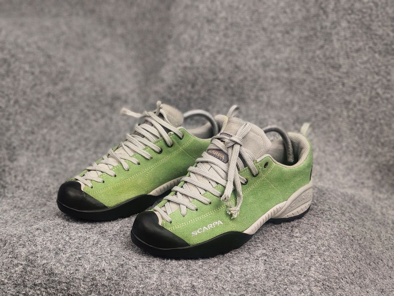 Vibram Scarpa Mojito Sneaker Green Lace Up Leather Walking Shoes Size US 6 / EU 39 - 11 Thumbnail