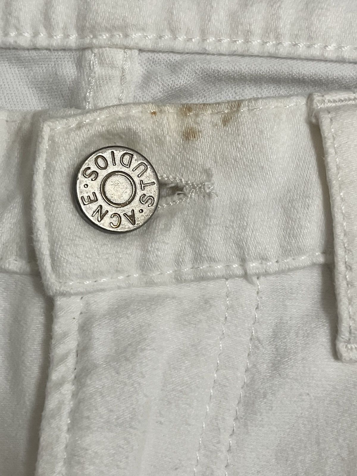 Acne Studios × Vintage Acne Studios River Moleskin Offwhite Casual Pants Size US 31 - 7 Thumbnail