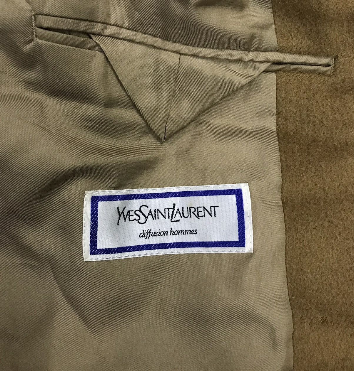 Vintage × Yves Saint Laurent Vintage Yves Saint Laurent Diffusion Hommes Wool Jacket Size US L / EU 52-54 / 3 - 15 Thumbnail