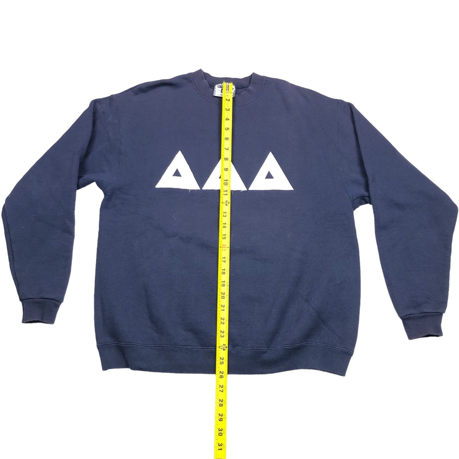 Lee VTG Delta Sorority Sweatshirt Navy Blue/White • USA • Medium Size US M / EU 48-50 / 2 - 7 Thumbnail