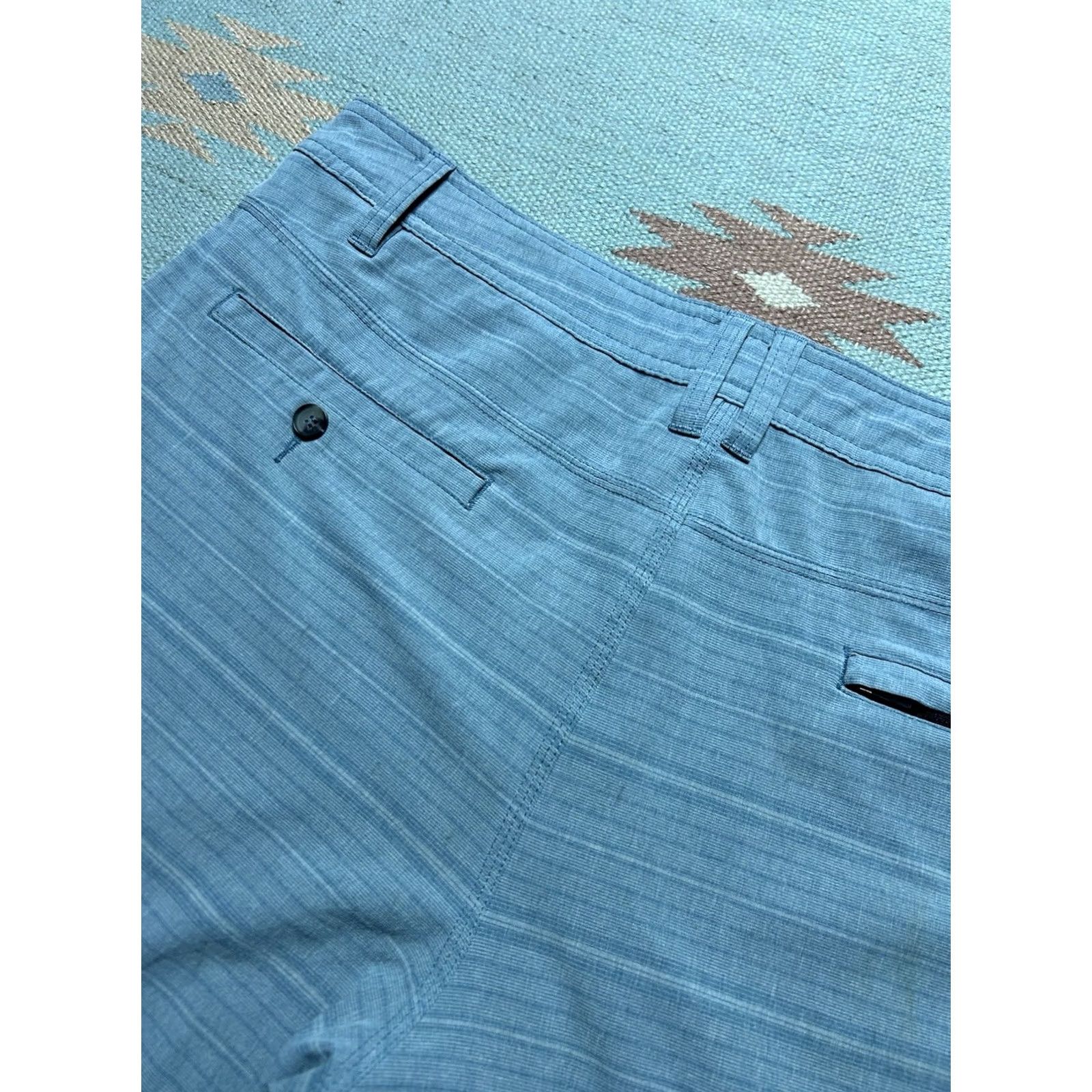 O'Neill O’Neill Board Shorts Men Beach Light Blue Lightweight 38 Blue Surf 9.5" Inseam 20" Outseam Mens Size US 38 / EU 54 - 8 Thumbnail
