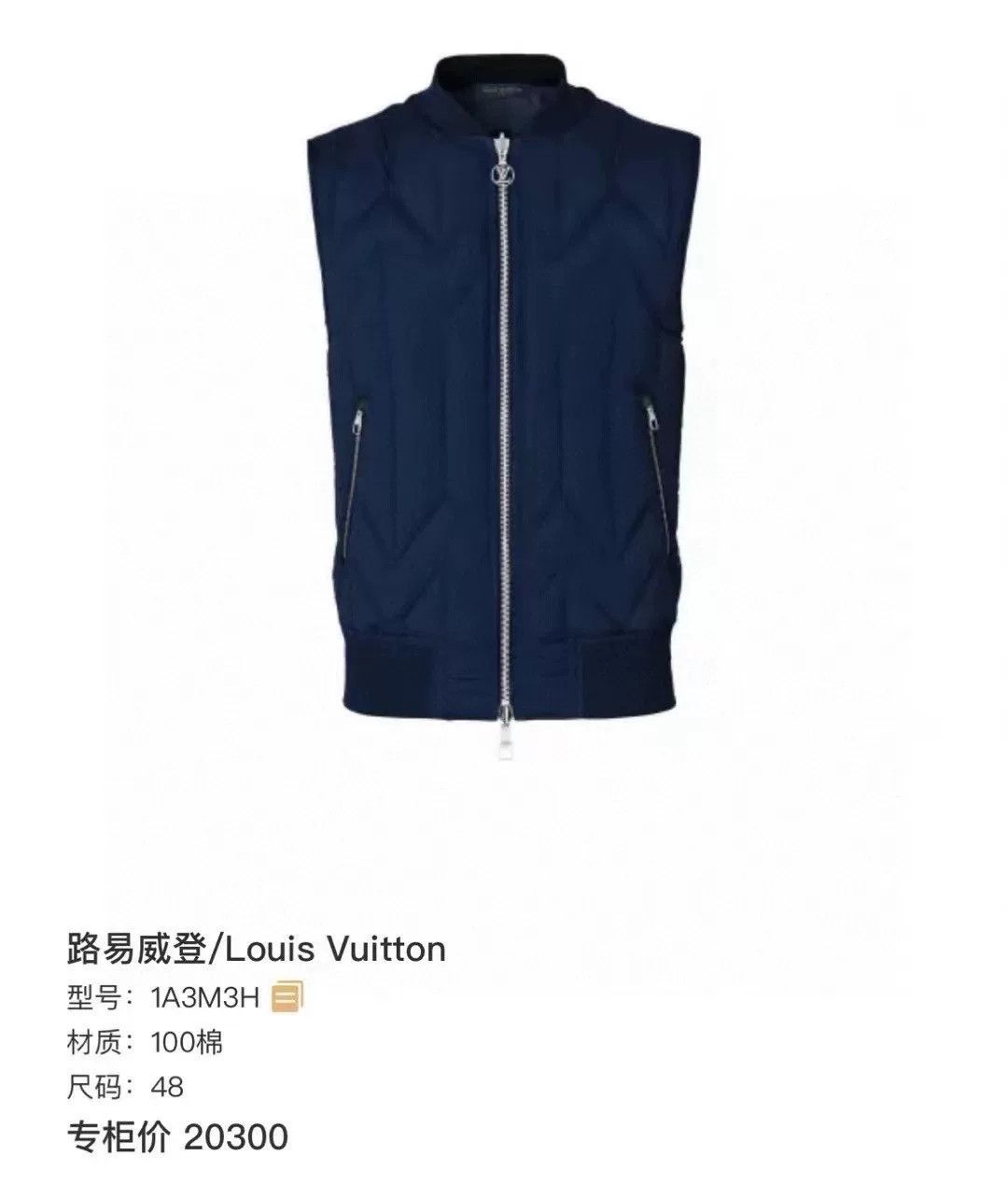 Louis Vuitton Louis Vuitton Reversible Zip Down Vest Size US S / EU 44-46 / 1 - 1 Thumbnail