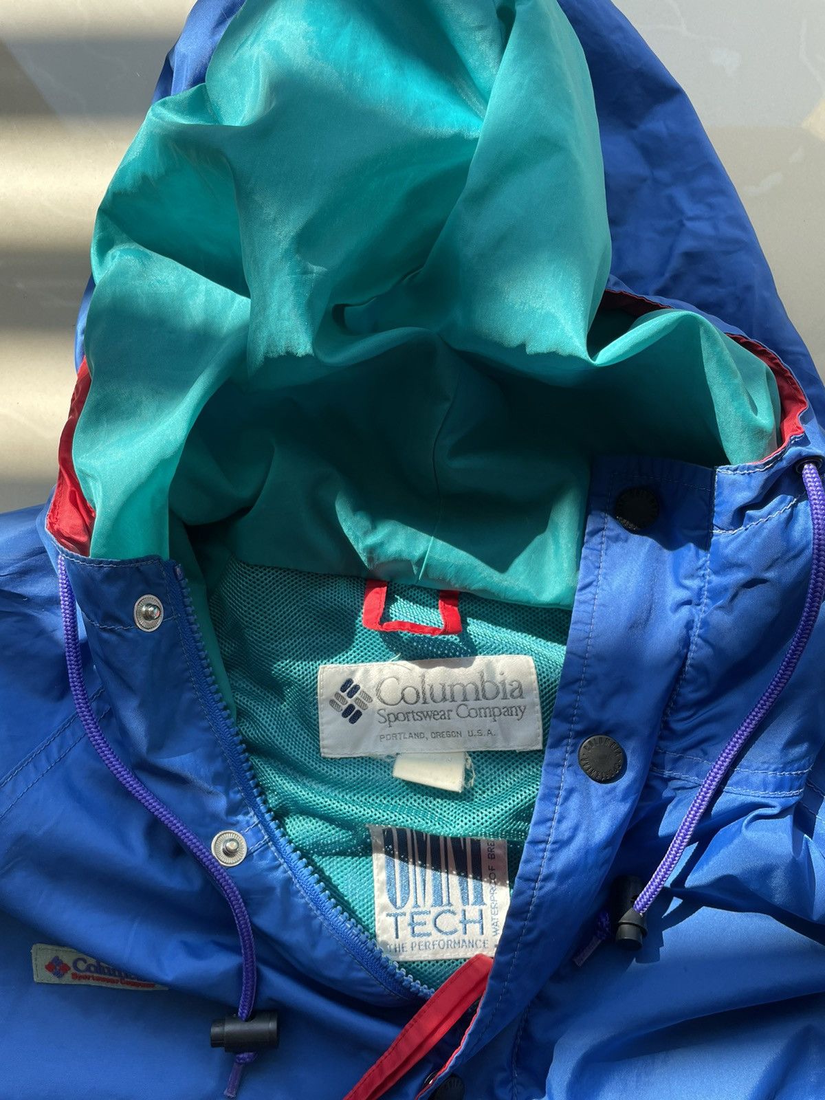 Columbia × Vintage Columbia Rain Jacket 90's Size US XL / EU 56 / 4 - 5 Thumbnail