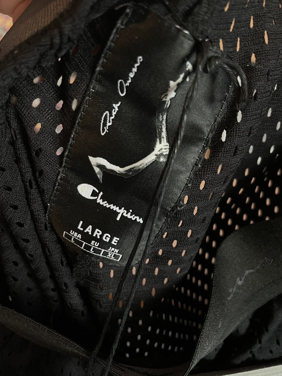 Champion × Rick Owens Rick Owens X Champion Basketball Mesh Shorts 1st collection Size US 32 / EU 48 - 7 Thumbnail