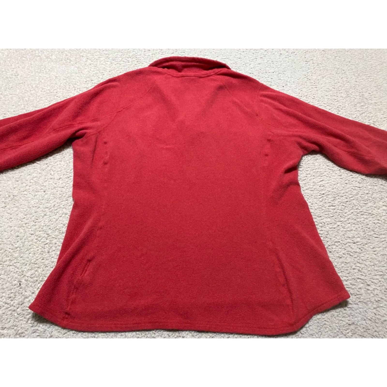 The North Face The North Face Womens Large Pink Sweater 1/2 Zip Pullover Long Sleeve Fleece Size L / US 10 / IT 46 - 2 Thumbnail