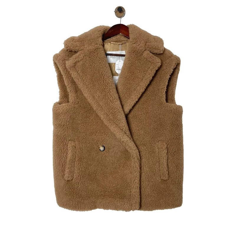 Max Mara Max Mara Teano Collection Solid Lapel Double Breasted Tedd Size XS / US 0-2 / IT 36-38 - 1 Thumbnail