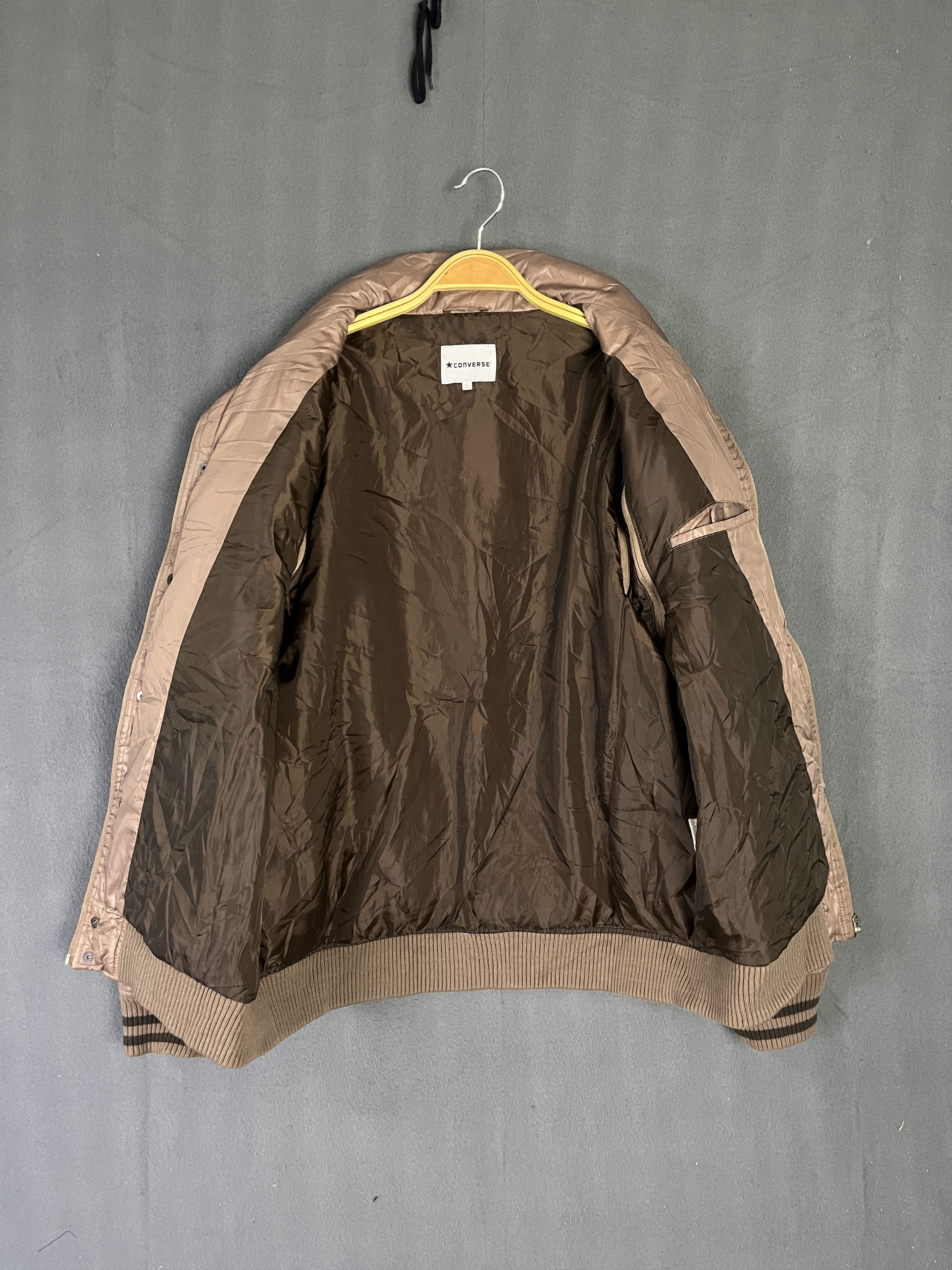 Converse Converse Puffer Down Detachable Sleeves Bronze Vest Jacket Size US L / EU 52-54 / 3 - 12 Thumbnail