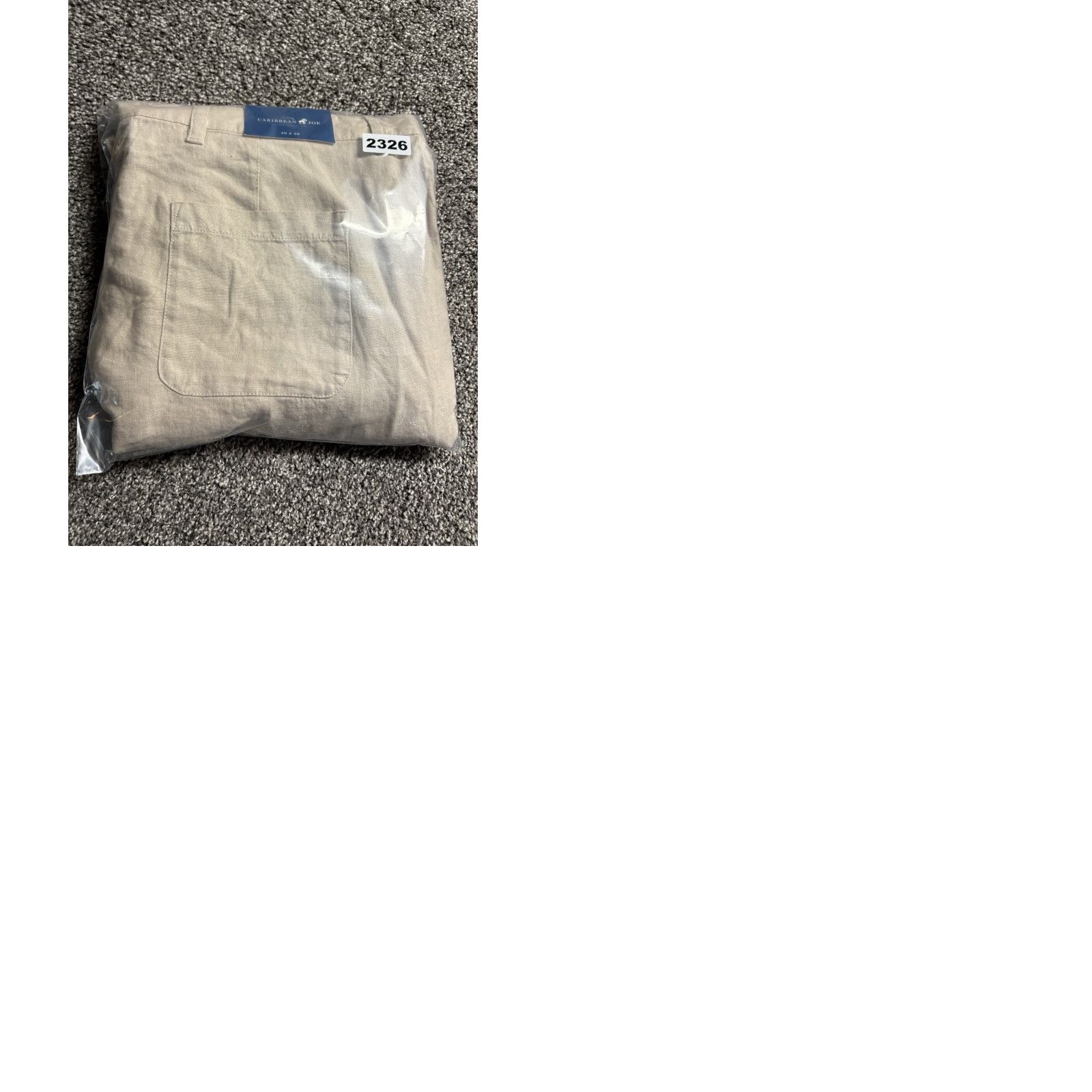 Vintage Caribbean Linen Cargo Pants Men 40x30 Beige Drawstring Viscose Blend NEW NWT Size US 40 / EU 56 - 9 Thumbnail