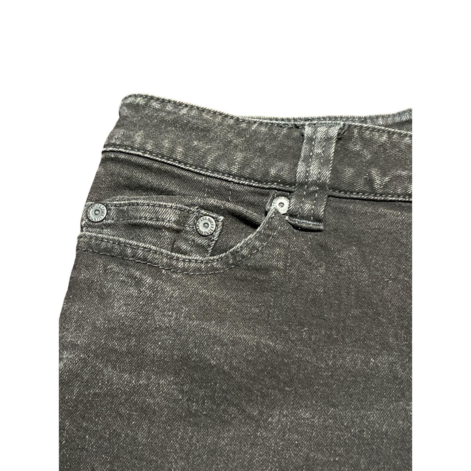 ONLY & SONS Only & Sons Mens Black Denim Slim Fit Jean Shorts Bermuda Bu Size US 28 / EU 44 - 2 Thumbnail
