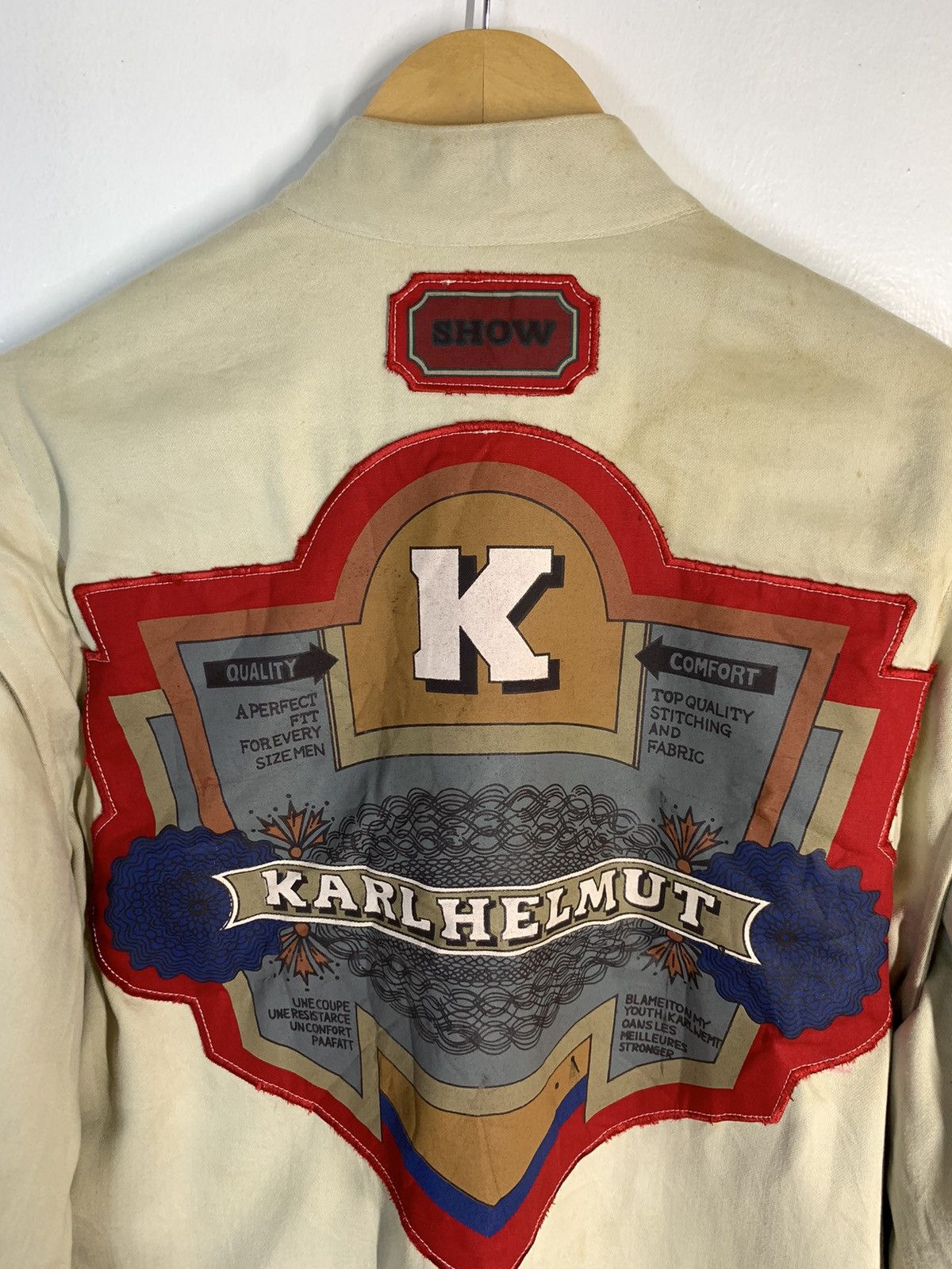 Karl Helmut × Vintage Vintage KARL HELMUT Bomber Jacket Size US XXL / EU 58 / 5 - 18 Thumbnail