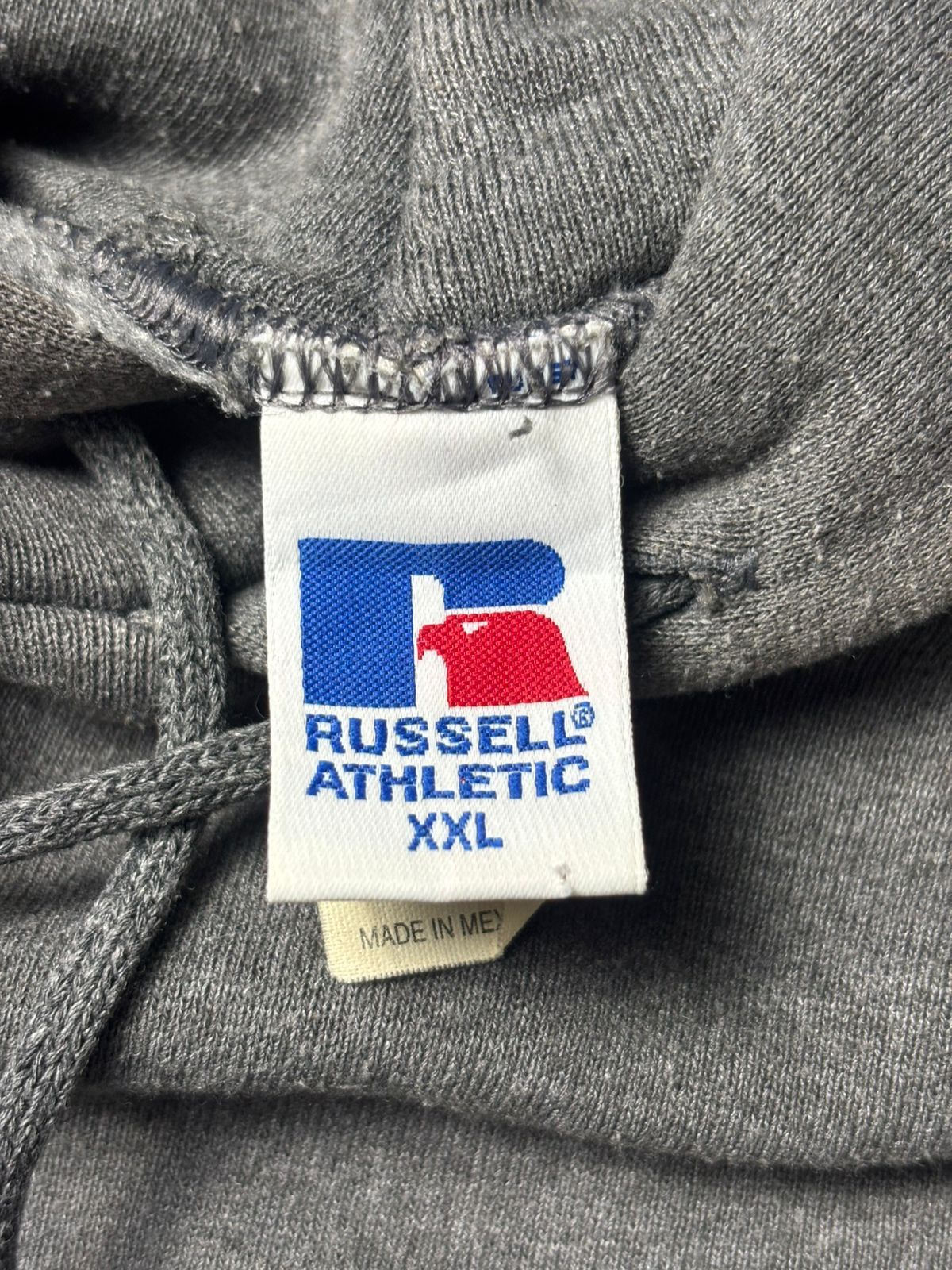 Russell Athletic RARE 1990s Russel Athletic Gray Hoodie Size US XXL / EU 58 / 5 - 3 Thumbnail