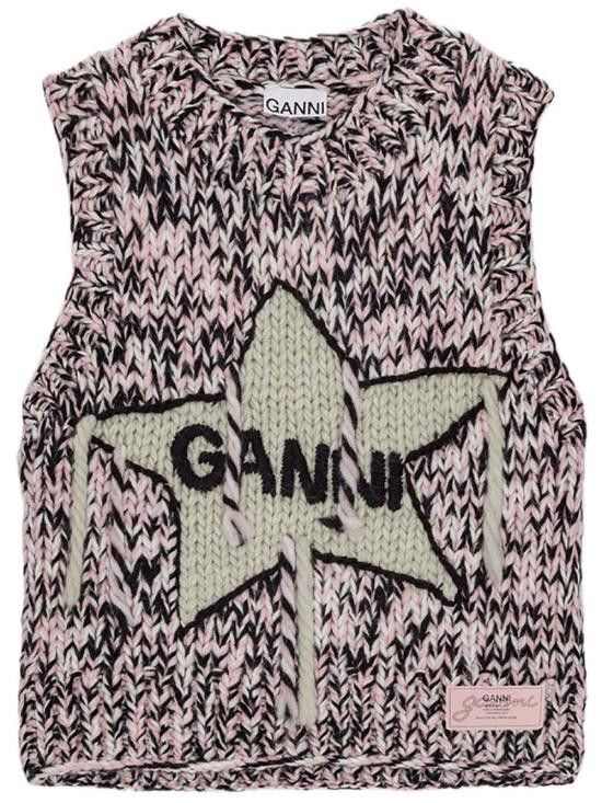 Ganni GANNI Women Sweater K2346 868 Pink Size M / US 6-8 / IT 42-44 - 1 Thumbnail