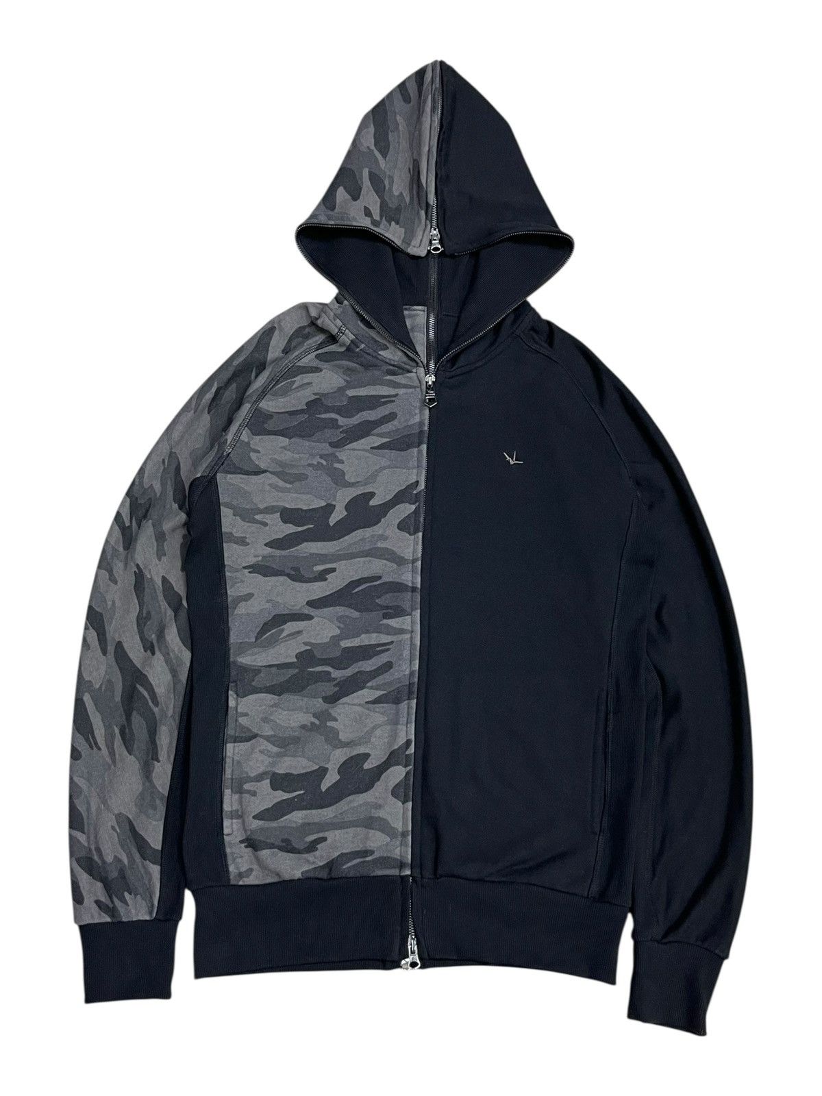Magical Design FYE🔥 Kapital Vibe Split Camo Hoodie 1PIU1UGUALE3 RELAX Size M / US 6-8 / IT 42-44 - 5 Thumbnail