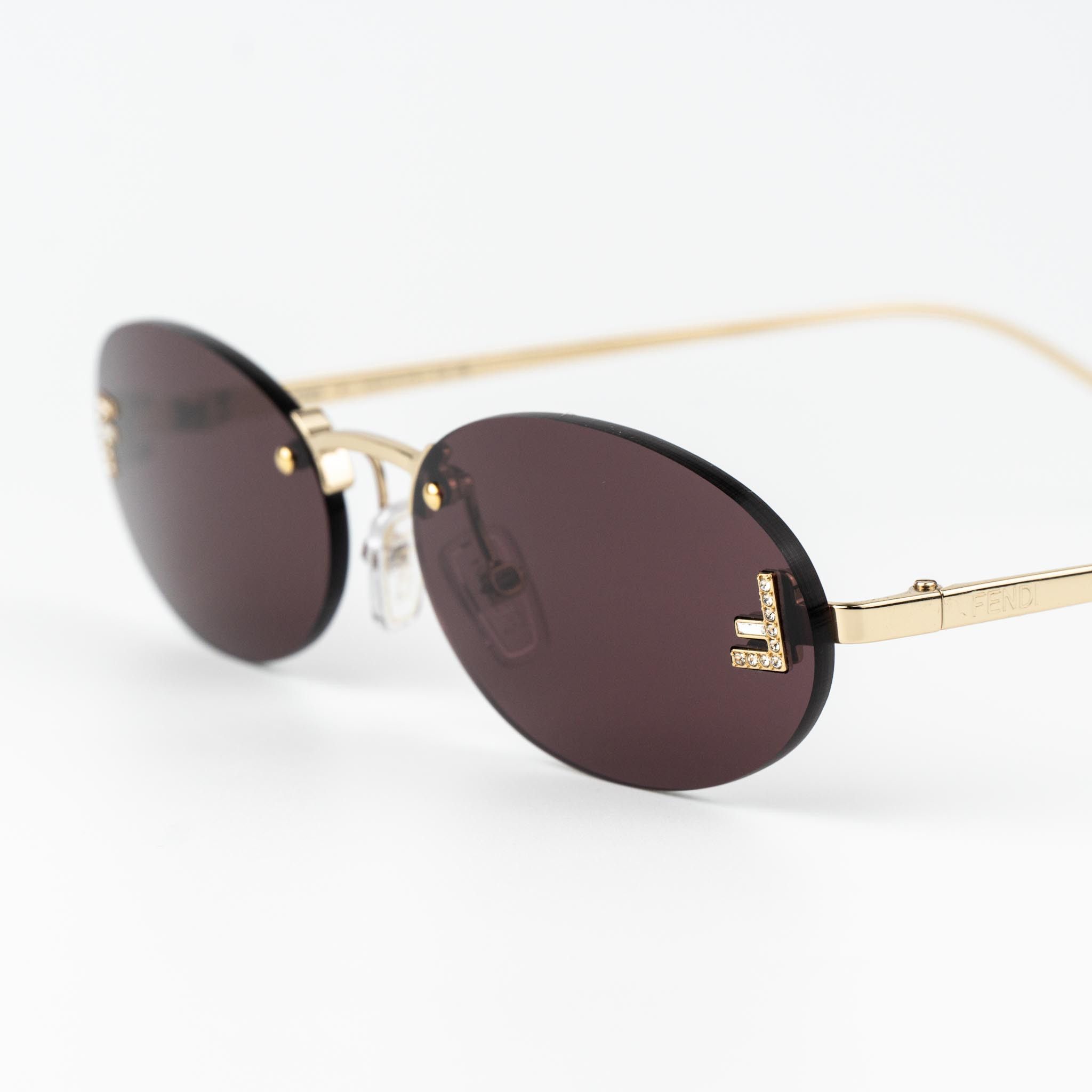 Fendi Fendi FIRST CRYSTAL Sunglasses FE4075US 30Y NEW AUTHENTIC Size ONE SIZE - 5 Thumbnail