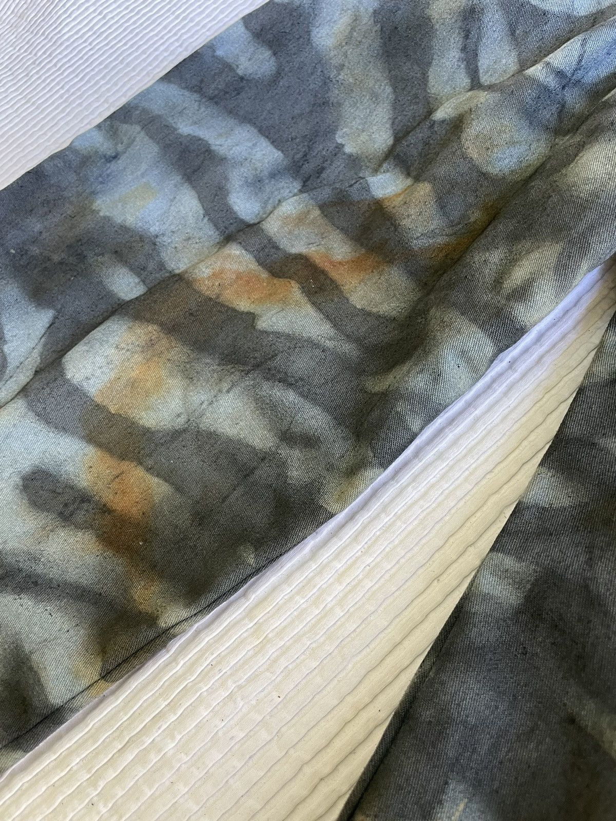 Handmade Rust Indigo Paint Grr Bb Hand Camo Tiger Stripe Pants Size US 33 - 18 Thumbnail