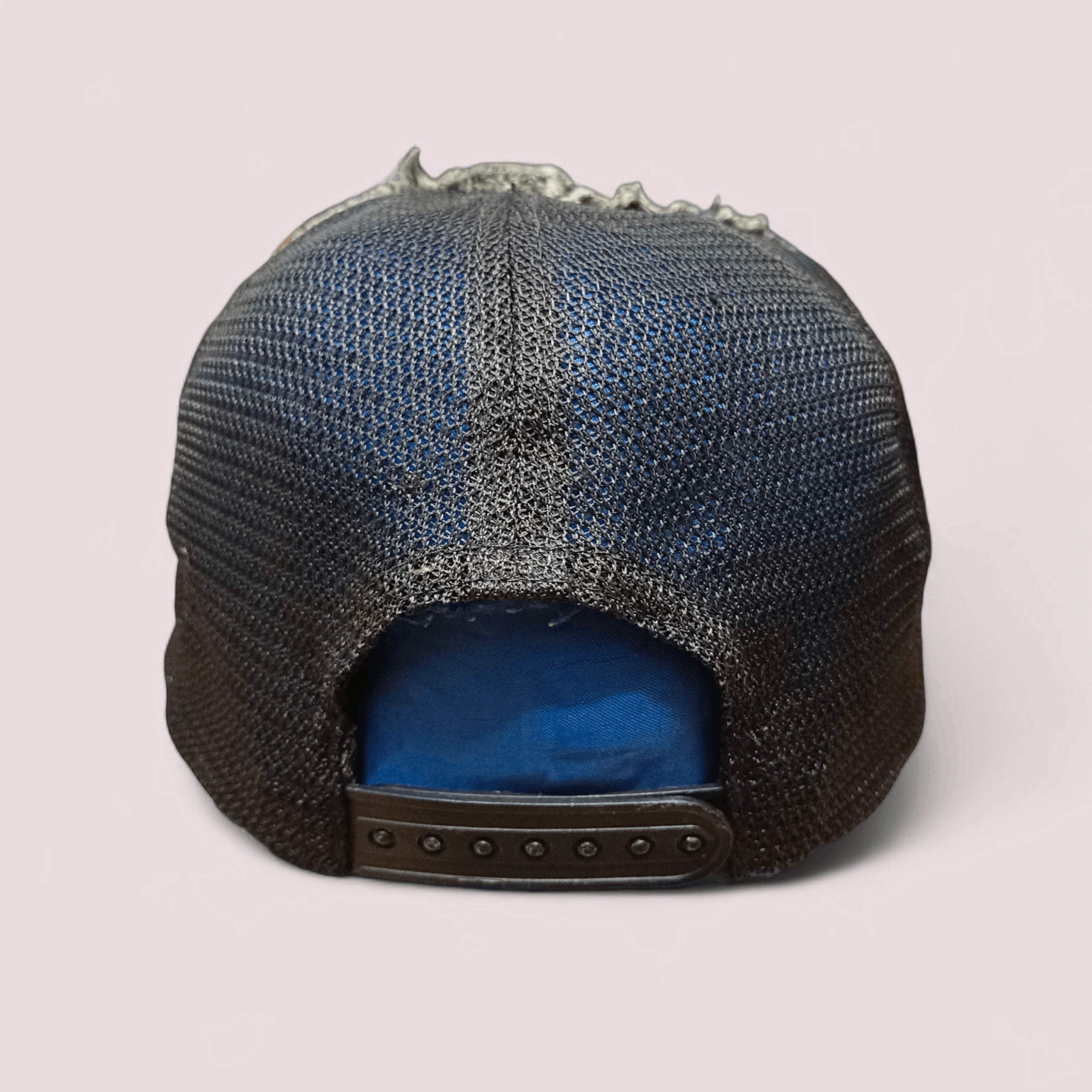 Japanese Brand YOSHINORI KOTAKE DESIGN Distressed Trucker Hat Size ONE SIZE - 4 Thumbnail