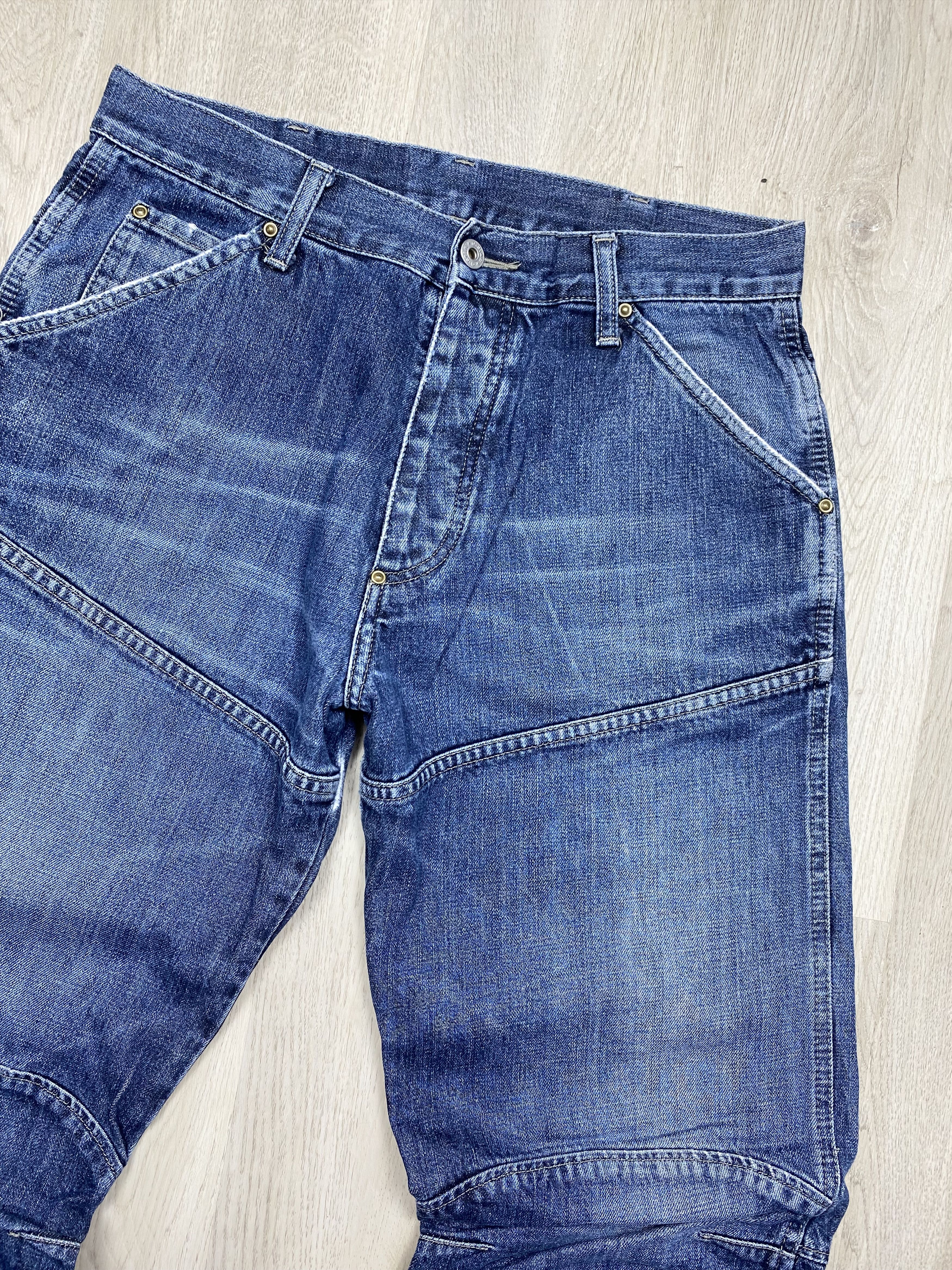 G-Star G Star Raw Vintage Elwood Denim Double Knee Pants Jeans Size US 32 / EU 48 - 2 Thumbnail