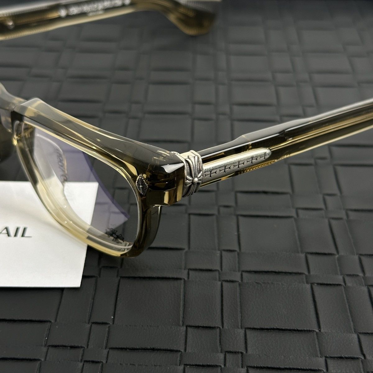 Chrome Hearts CHROME HEARTS PEN 15 ARMY EYEGLASSES Size ONE SIZE - 4 Thumbnail