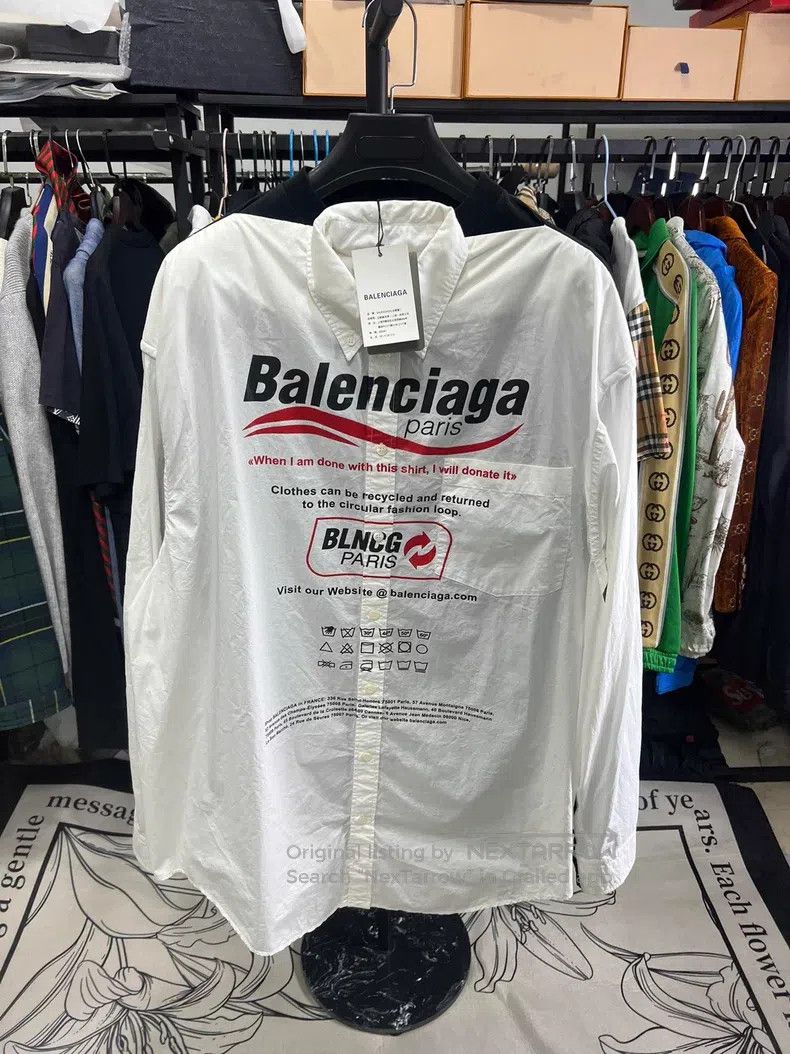 Balenciaga Balenciaga shirt Size US XS / EU 42 / 0 - 1 Thumbnail