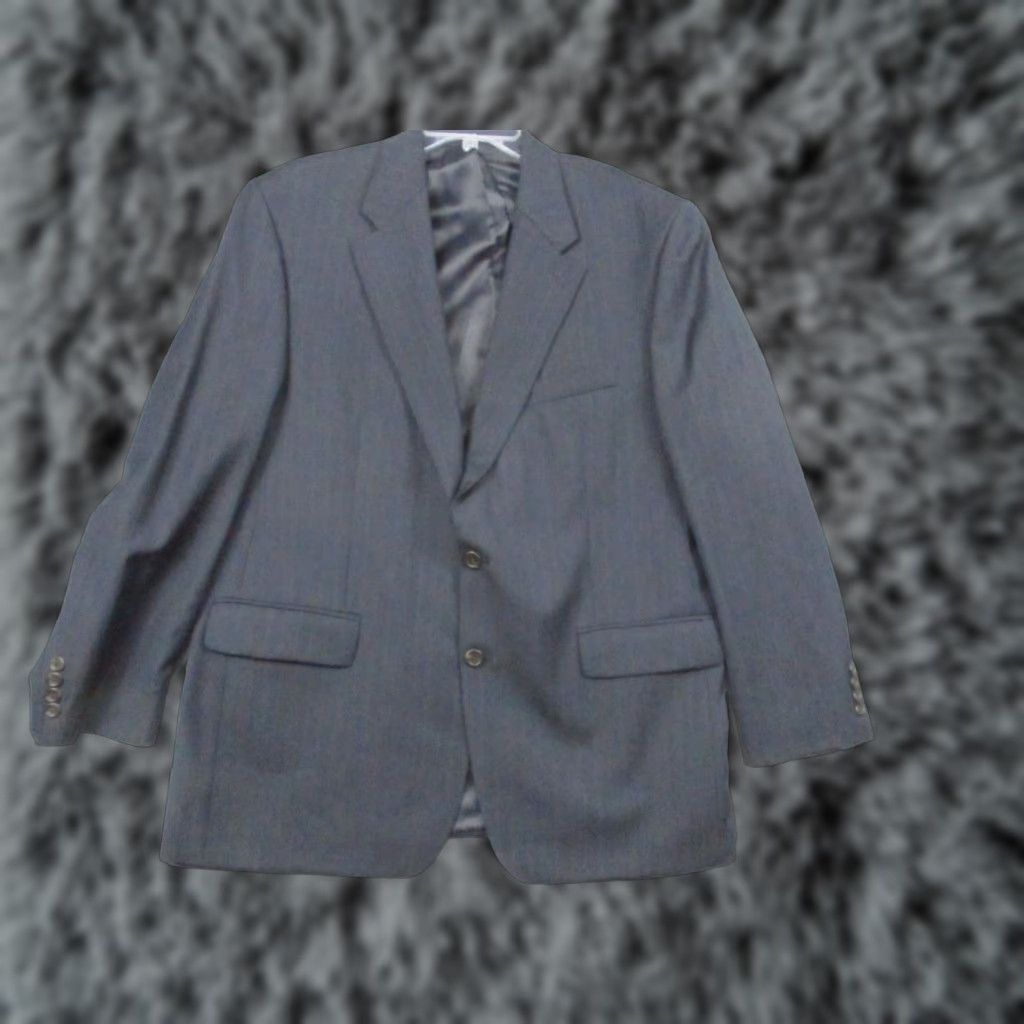 Ralph Lauren Lauren Ralph Lauren Blazer Mens 44R Wool Pinstripe Sport Coat Jacket Classic Size 44R - 1 Thumbnail
