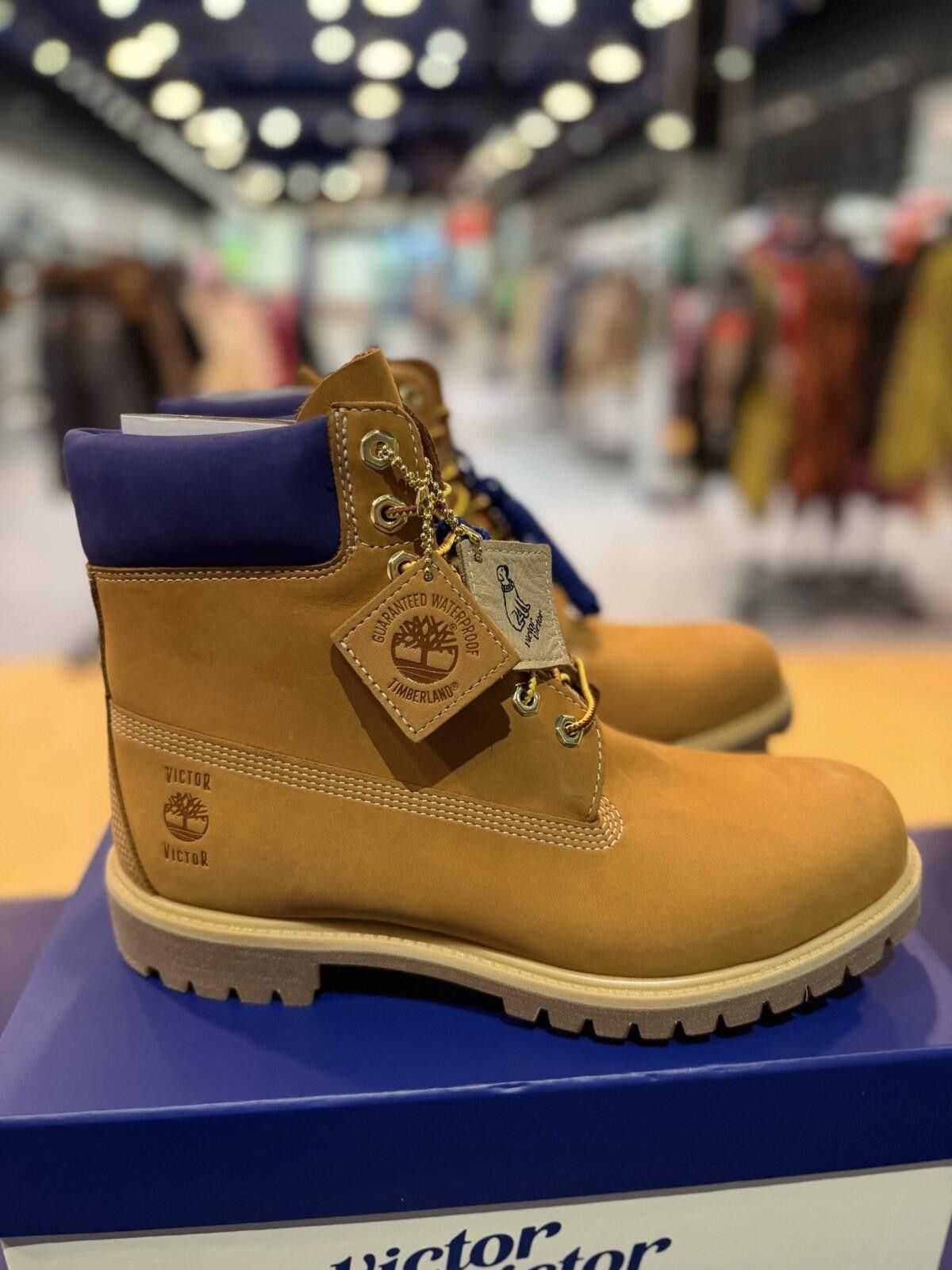 Timberland Victor Victor Timberland Boots Wheat/Navy (Size: 11) Men's Size US 11 / EU 44 - 4 Thumbnail