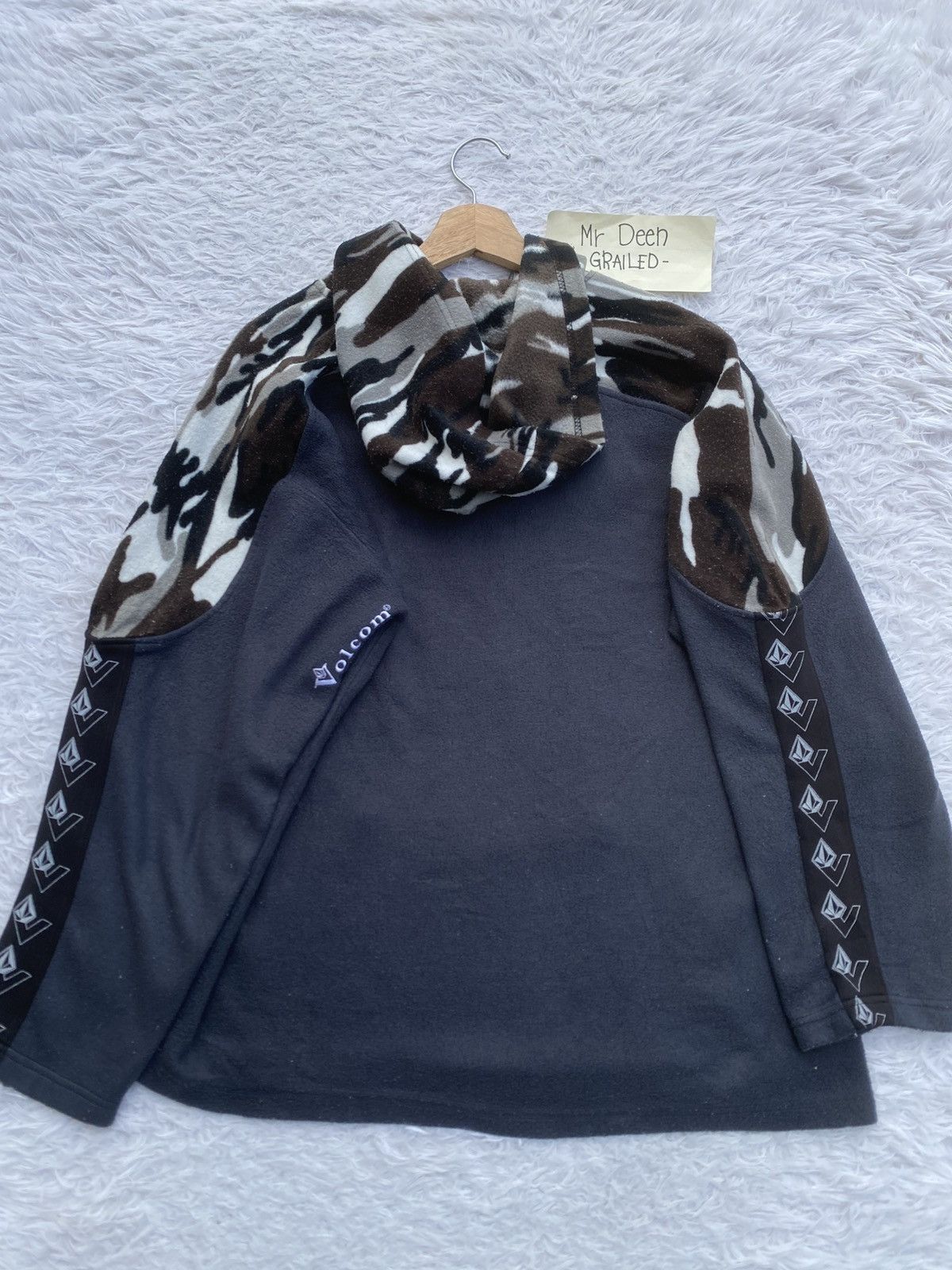Volcom Rare Volcom Fleece Grey Hoodie Size US L / EU 52-54 / 3 - 19 Thumbnail