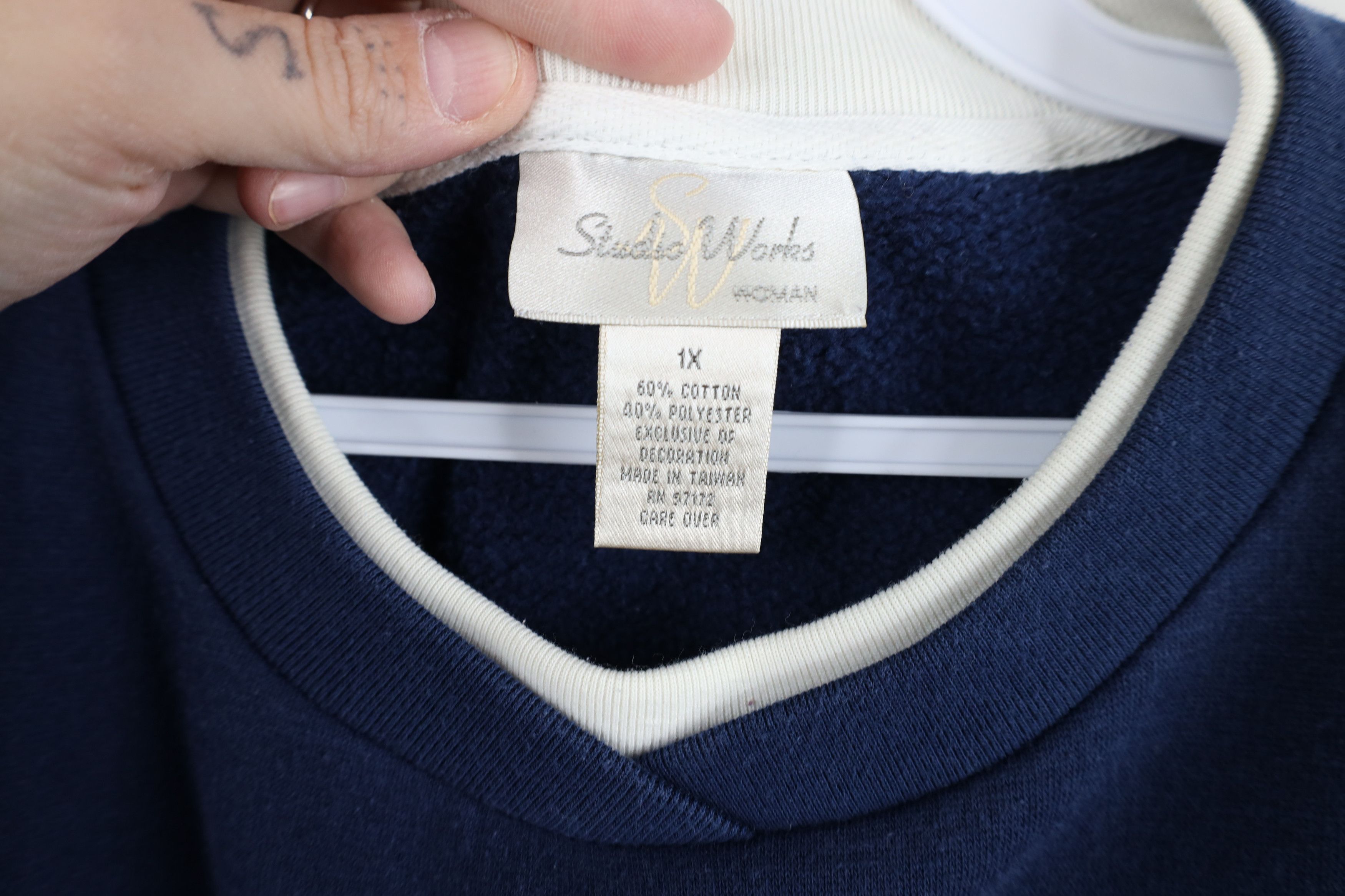 Vintage Vintage 90s Streetwear Cardinal Bird Layered Sweatshirt Size XL / US 12-14 / IT 48-50 - 8 Thumbnail