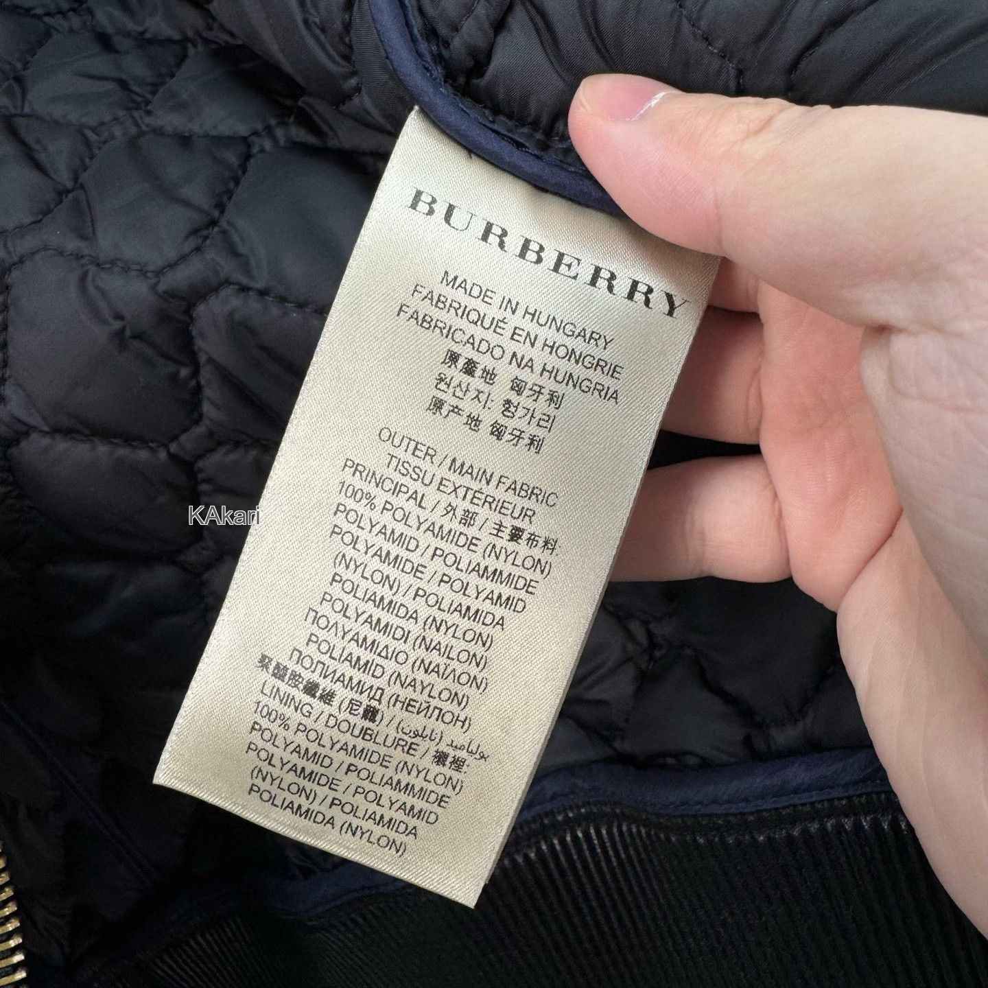Burberry Burberry Quilted Padded Leather Trim Jacket Size US S / EU 44-46 / 1 - 6 Thumbnail
