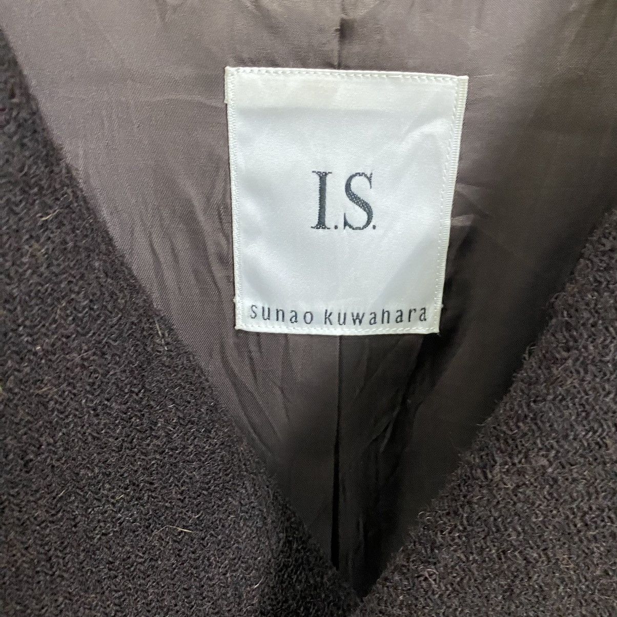 Issey Miyake × Japanese Brand ISSEY MIKAYE i.S SUNAOKUWAHARA DOUBLE BREAST COAT Size US L / EU 52-54 / 3 - 13 Thumbnail