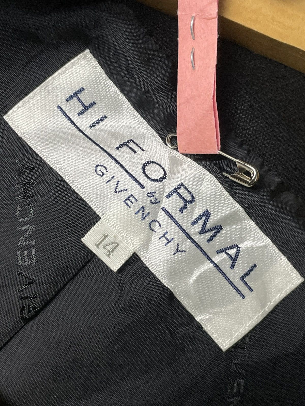 Designer × Givenchy × Vintage GIVENCHY Collarless Crop Outerwear Coat (91) Size US XXS / EU 40 - 7 Thumbnail
