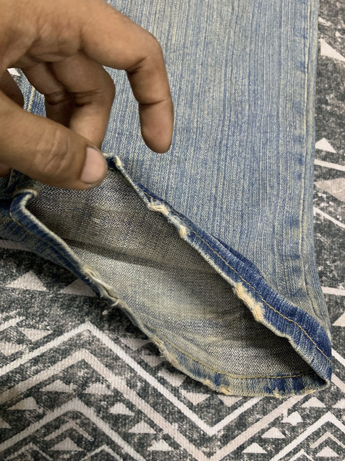If Six Was Nine HYSTERIC GLAMOUR INSPIRED JAPANESE UNBRAND DISTRESSED Size US 32 / EU 48 - 6 Thumbnail