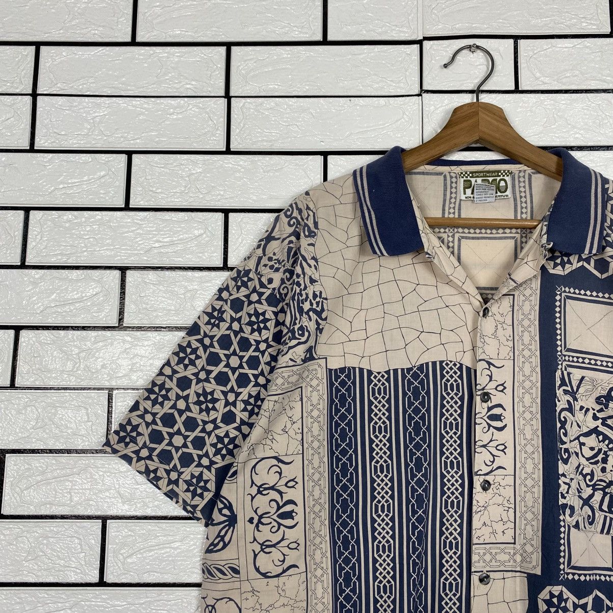 Japanese Brand Sportswear Parco Shirt Button Jacket Navajo Full Print Size US L / EU 52-54 / 3 - 8 Thumbnail