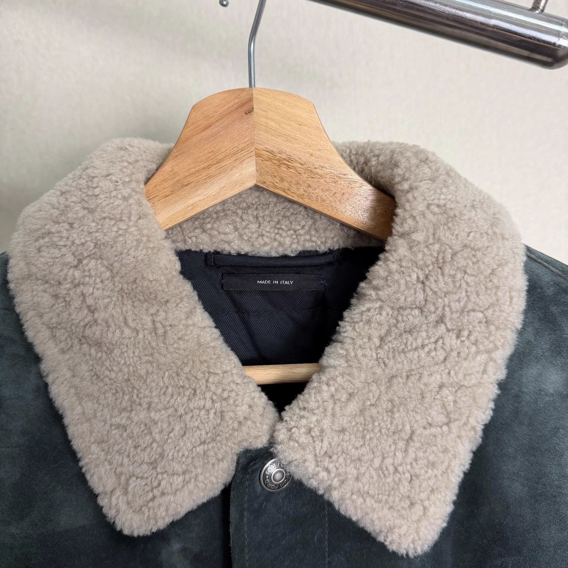 Tom Ford Tom Ford Runway Fur & Leather Down Jacket 54 Like New Size US L / EU 52-54 / 3 - 3 Thumbnail