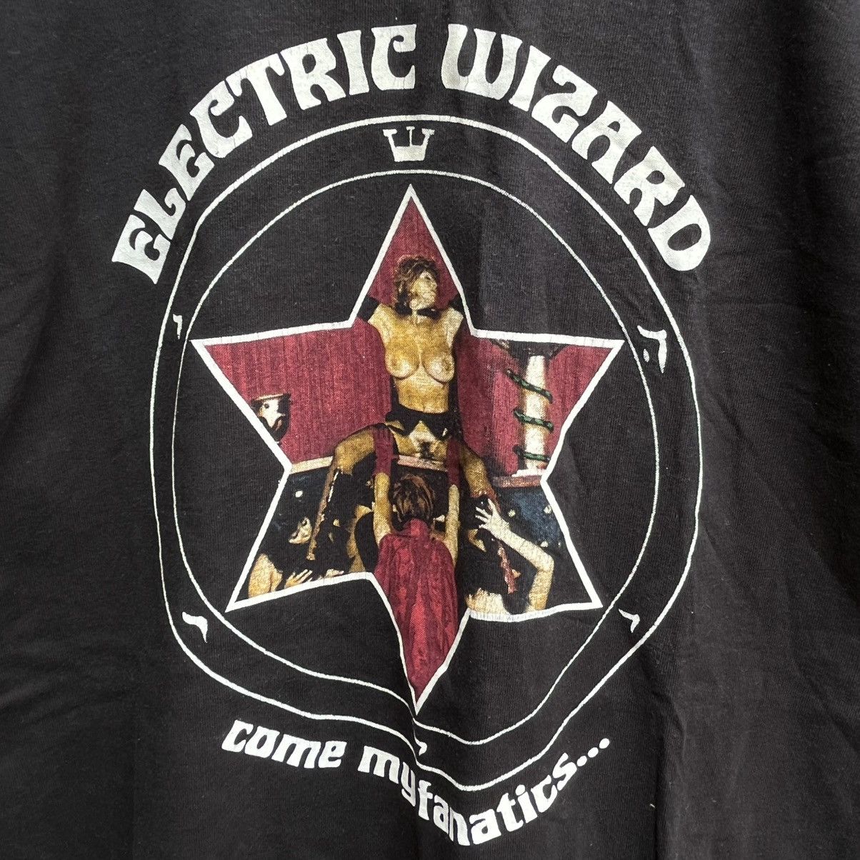 Band Tees Vintage ELECTRIC WIZARD band tee y2k doom metal Size US M / EU 48-50 / 2 - 4 Thumbnail