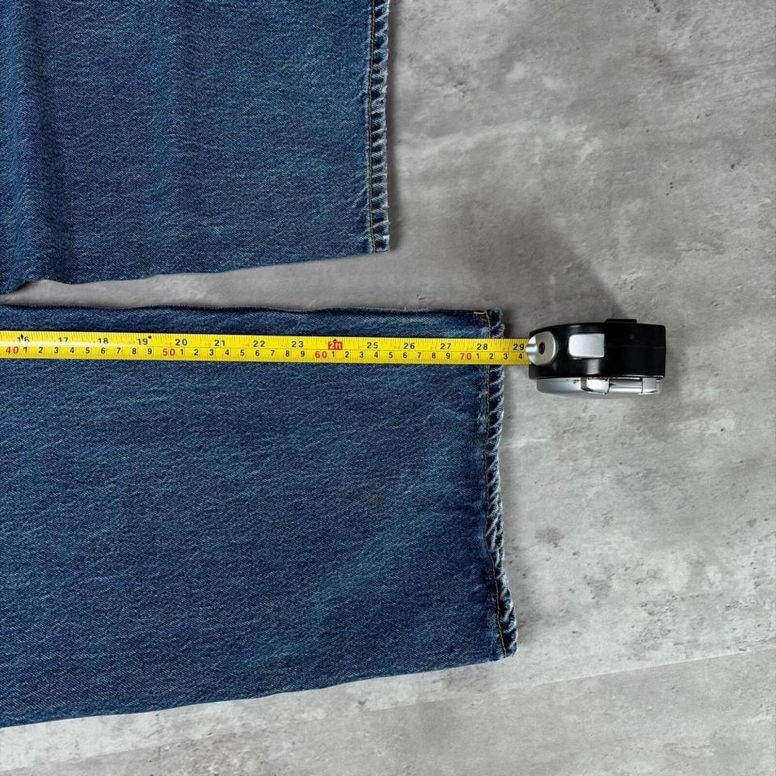 U.S. Polo Assn. Y2K Blue U.S. Polo Assn Grunge Baggy Skater Denim Jeans Size US 36 / EU 52 - 7 Thumbnail