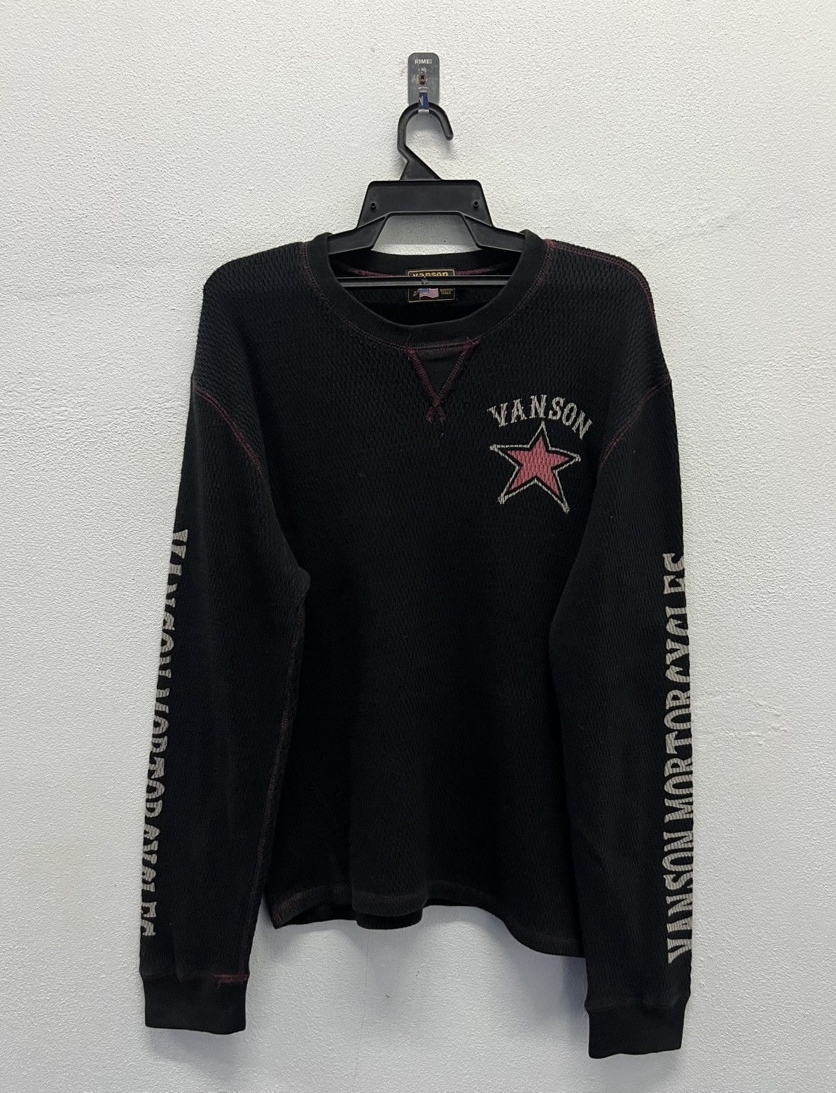Vintage VINTAGE VANSON MOTORCYCLES SPEED-KING SWEATSHIRT Size US XL / EU 56 / 4 - 2 Thumbnail