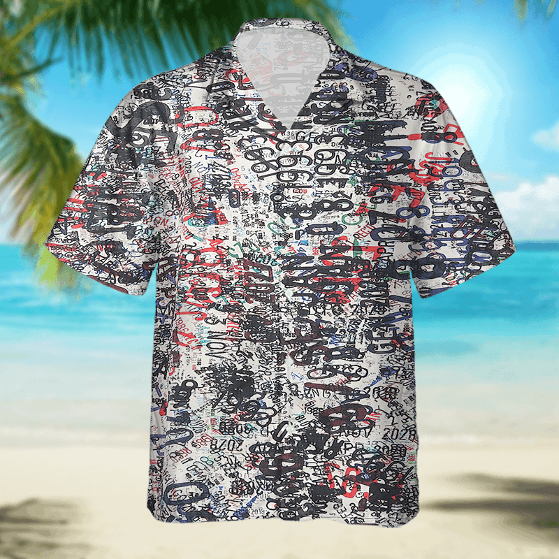 The Unbranded Brand Cotton Wool Memory Print Shirt Size US M / EU 48-50 / 2 - 3 Thumbnail