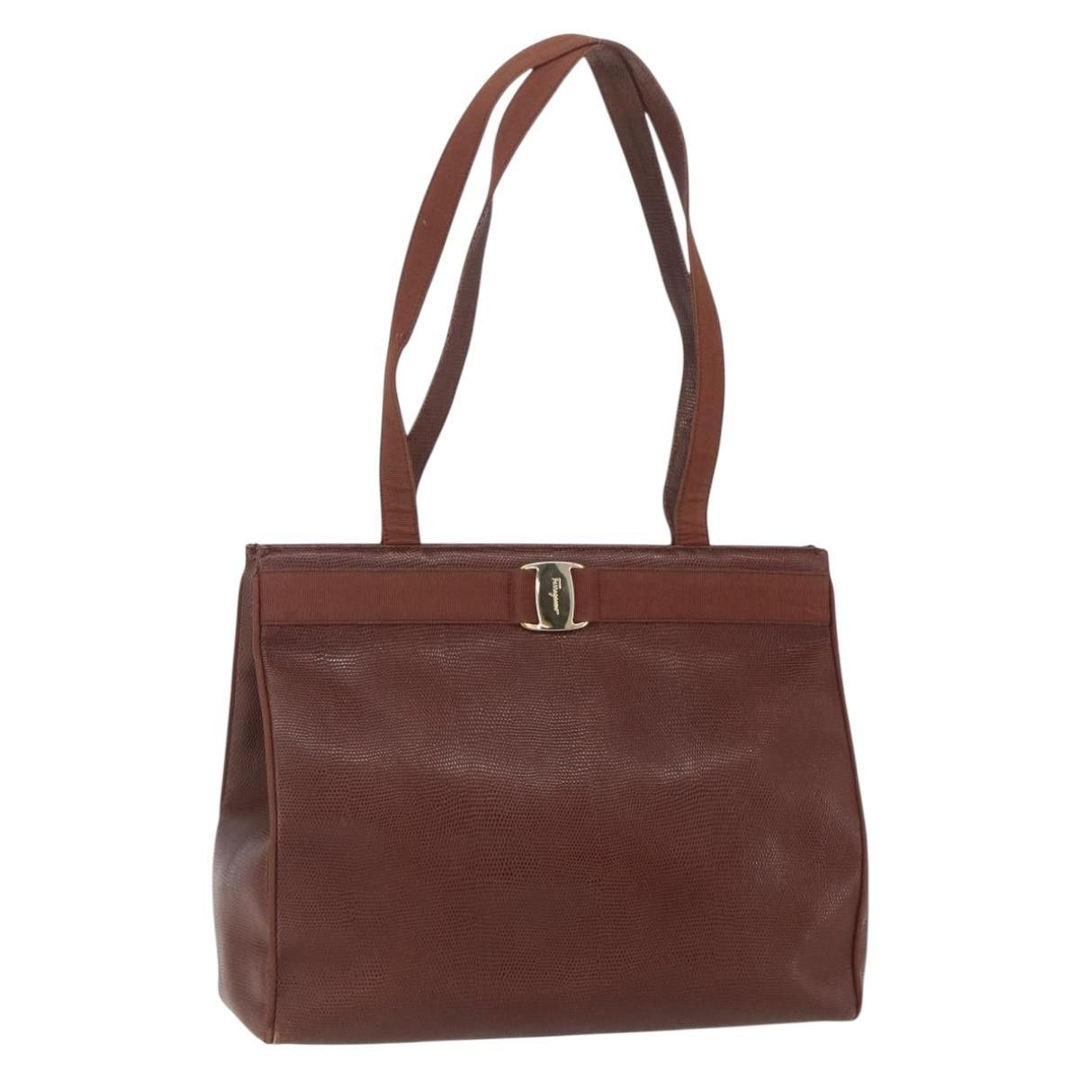 Salvatore Ferragamo Salvatore Ferragamo Vala Leather Size ONE SIZE - 1 Thumbnail
