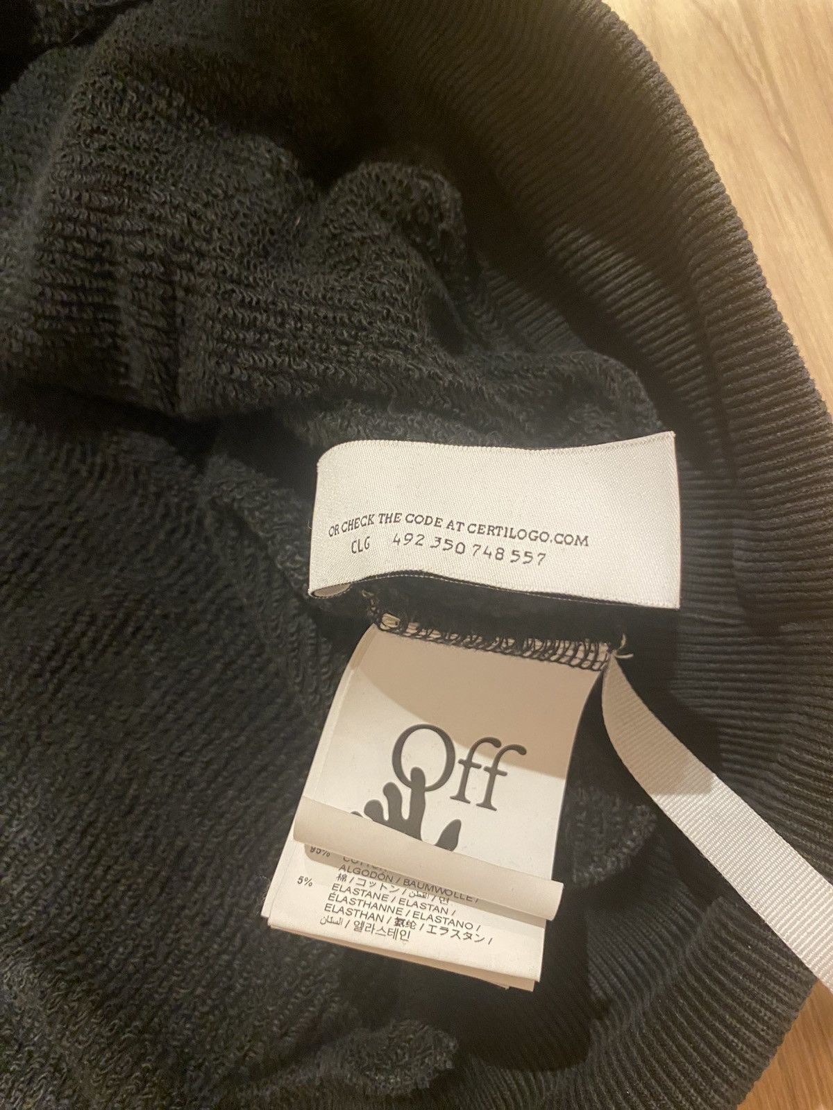 Off-White Off-White Exactly the opposite boxy hoodie Size US M / EU 48-50 / 2 - 6 Thumbnail