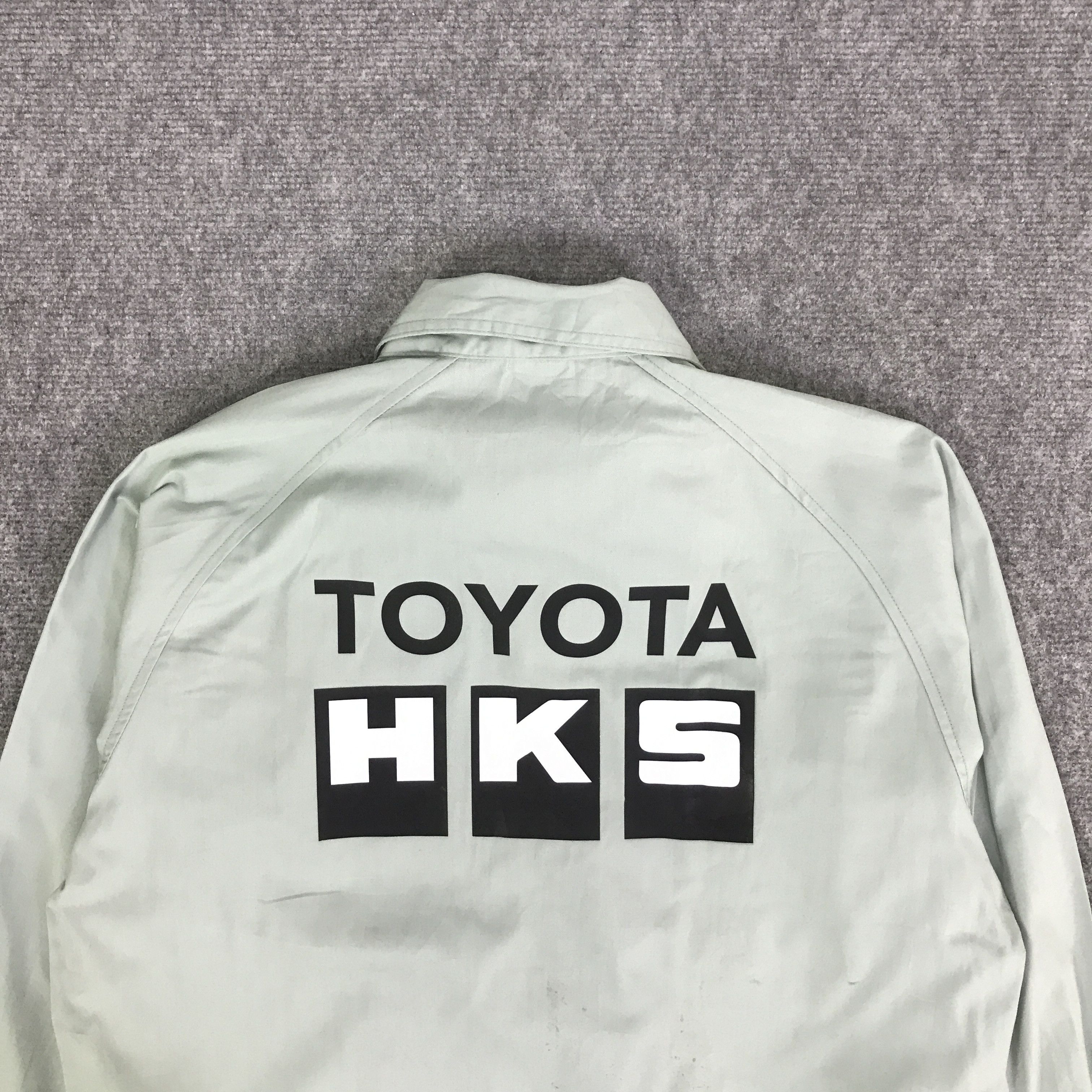 Japanese Brand TOYOTA X HKS RACING JAPAN WORK CUSTOM JACKET K98B17 Size US L / EU 52-54 / 3 - 4 Thumbnail