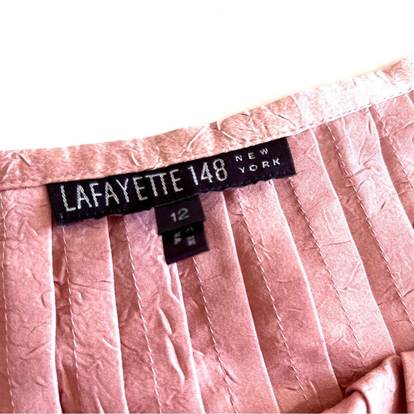Lafayette 148 Lafayette 148 pleated midi ombré skirt size 12 Size 34" / US 12 / IT 48 - 4 Thumbnail