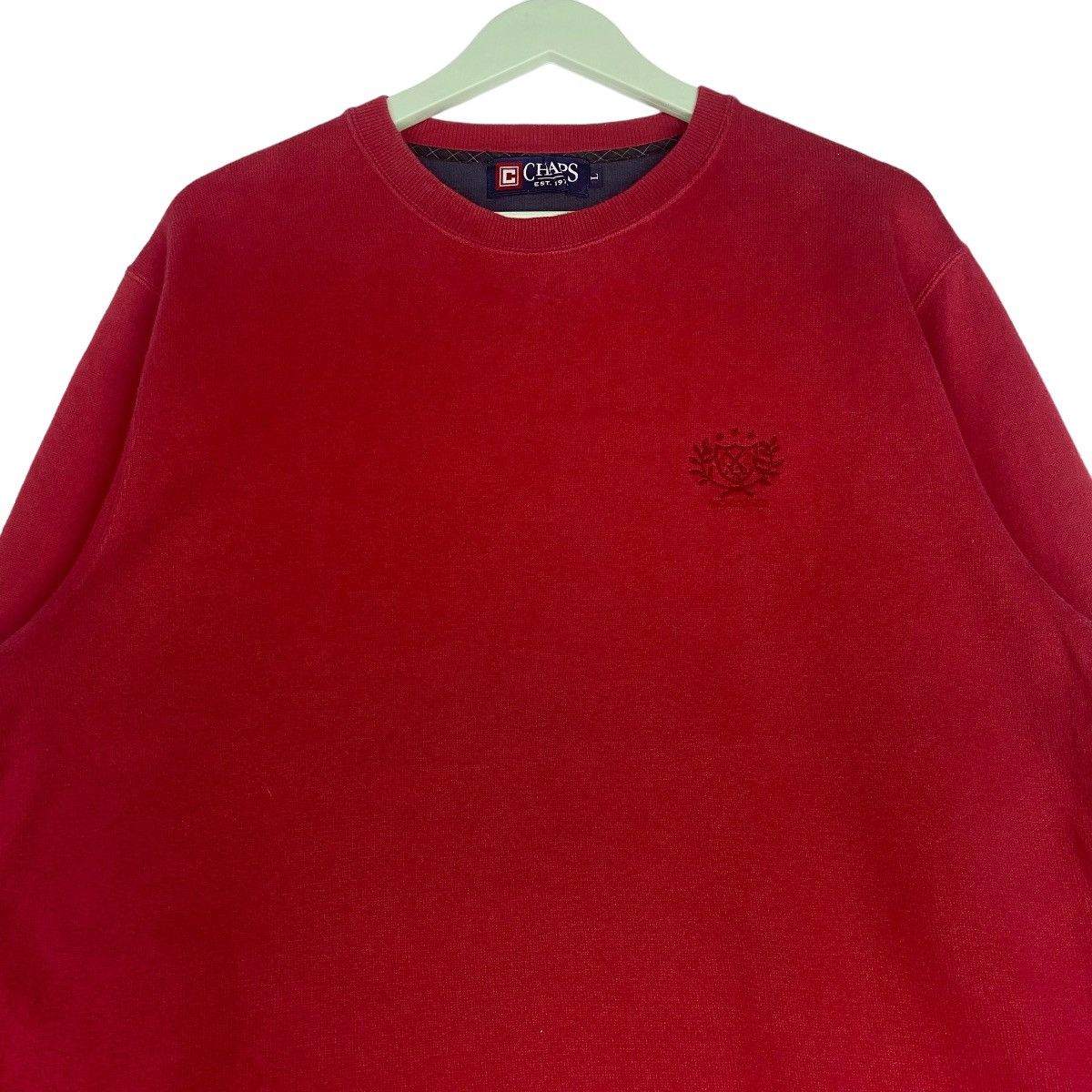 Chaps Chaps Dark Red Sweatshirt Crewneck Pullover jumper Size US L / EU 52-54 / 3 - 2 Thumbnail
