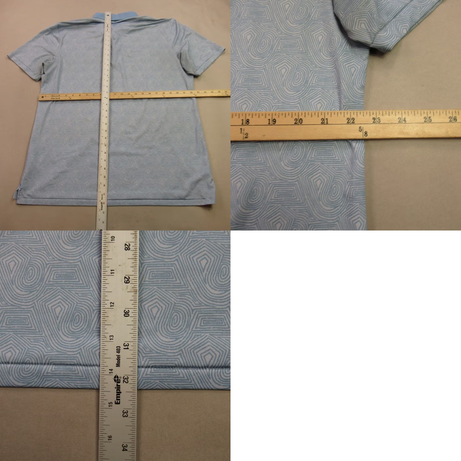 G/FORE G/Fore Shirt Mens XL Short Sleeve Blue Lightweight Polo Golf Casual Polo Shirt Size US XL / EU 56 / 4 - 8 Thumbnail